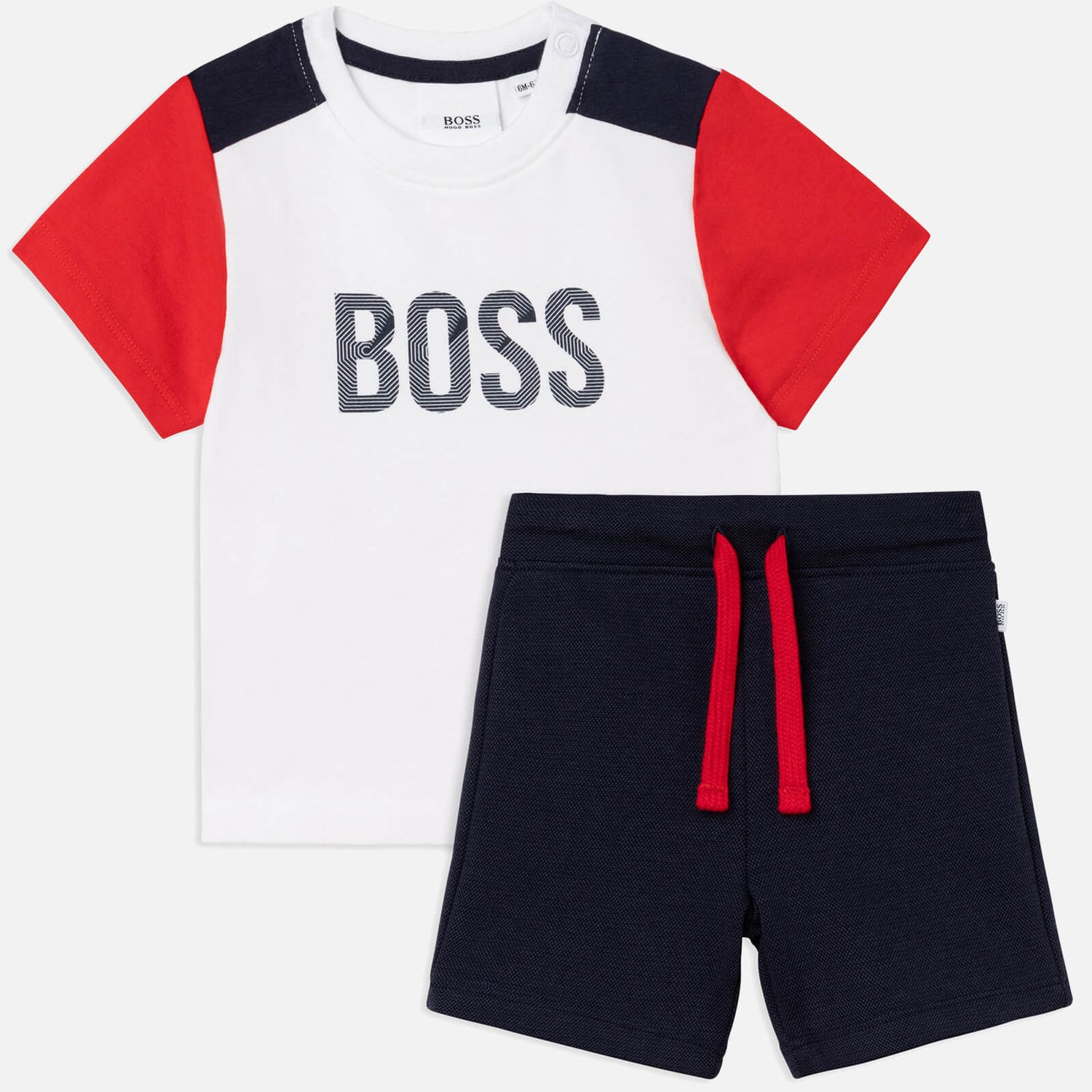 Hugo Boss Baby Boys' T-Shirt and Bermuda Shorts - Navy