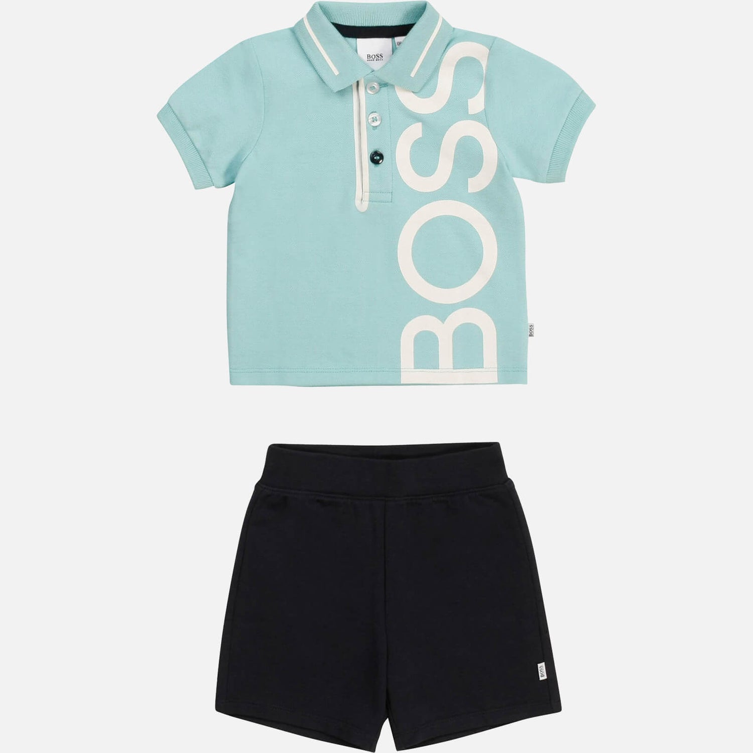 Hugo Boss Baby Boys' Polo Shirt & Bermuda Shorts Set