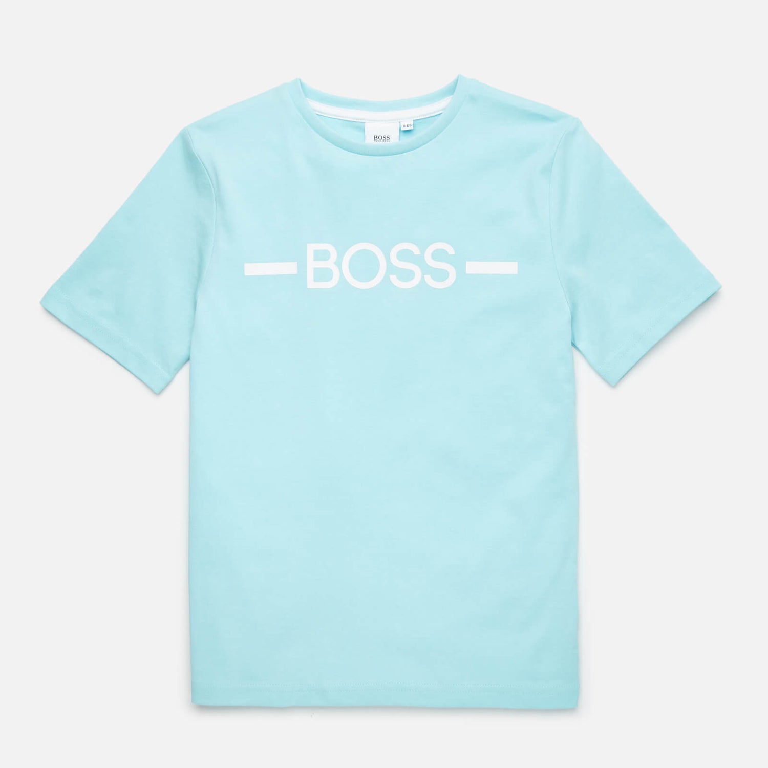 Hugo Boss Boys' Print Logo Short Sleeve T-Shirt - Sea Green