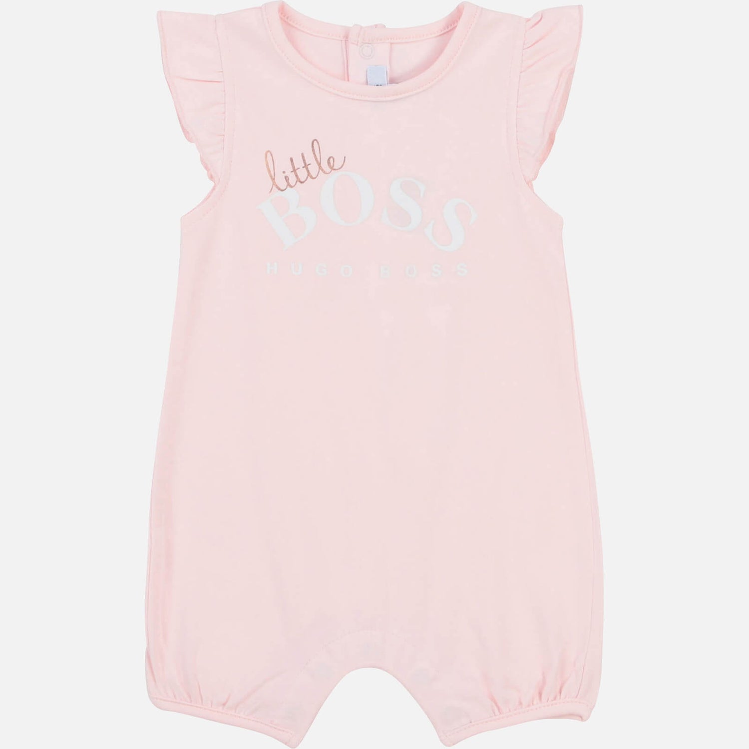Hugo Boss Baby Girls' All in One Romper - Pale Pink