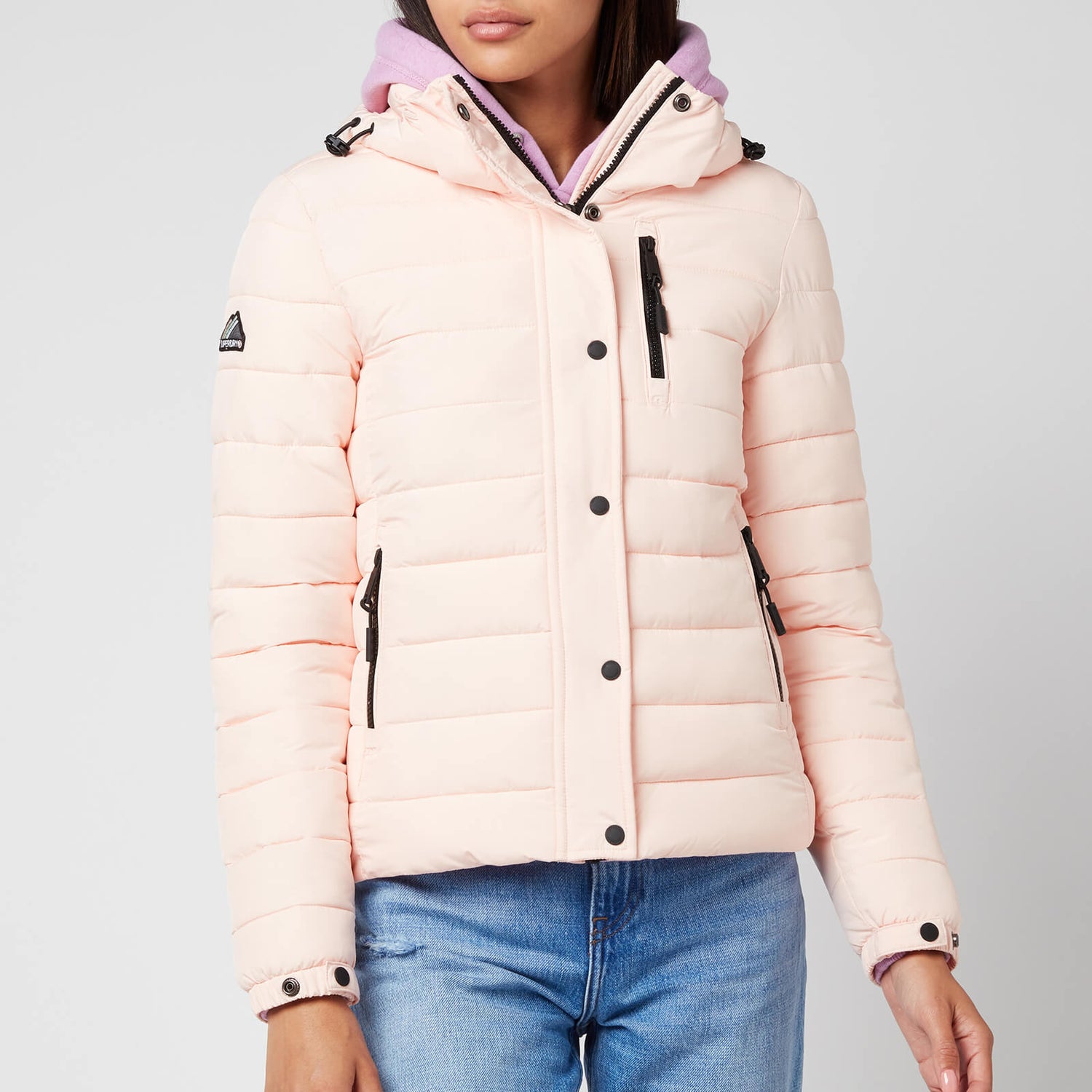 Superdry Women's Classic Fuji Jacket - Pink Clay