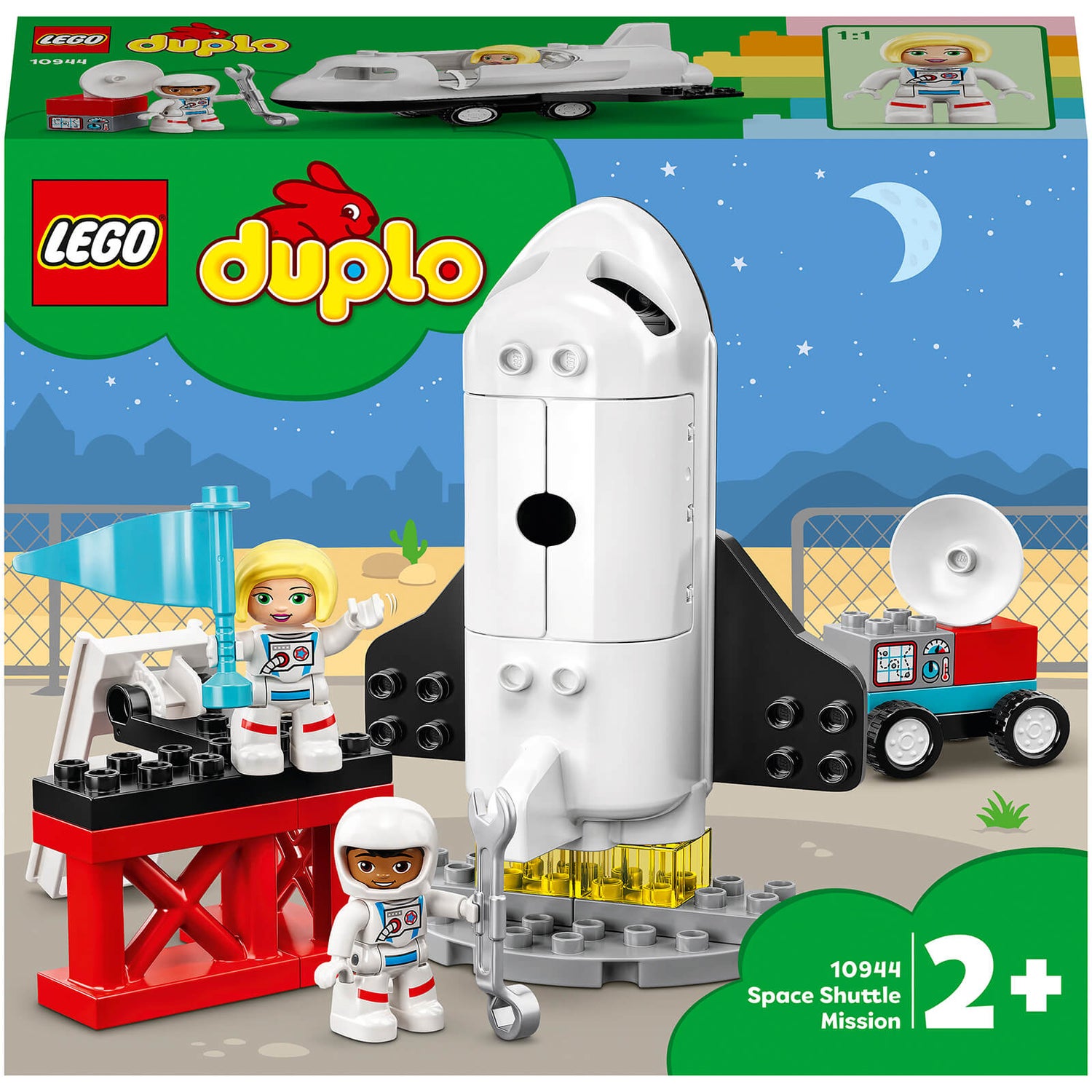 LEGO DUPLO Ma ville Mission de la Navette Spatiale Jouet(10944)