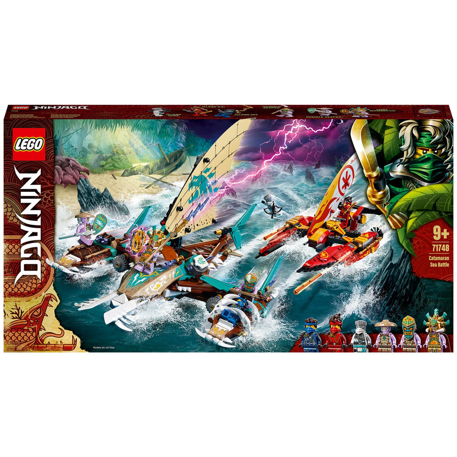LEGO NINJAGO : La bataille de catamarans (71748)
