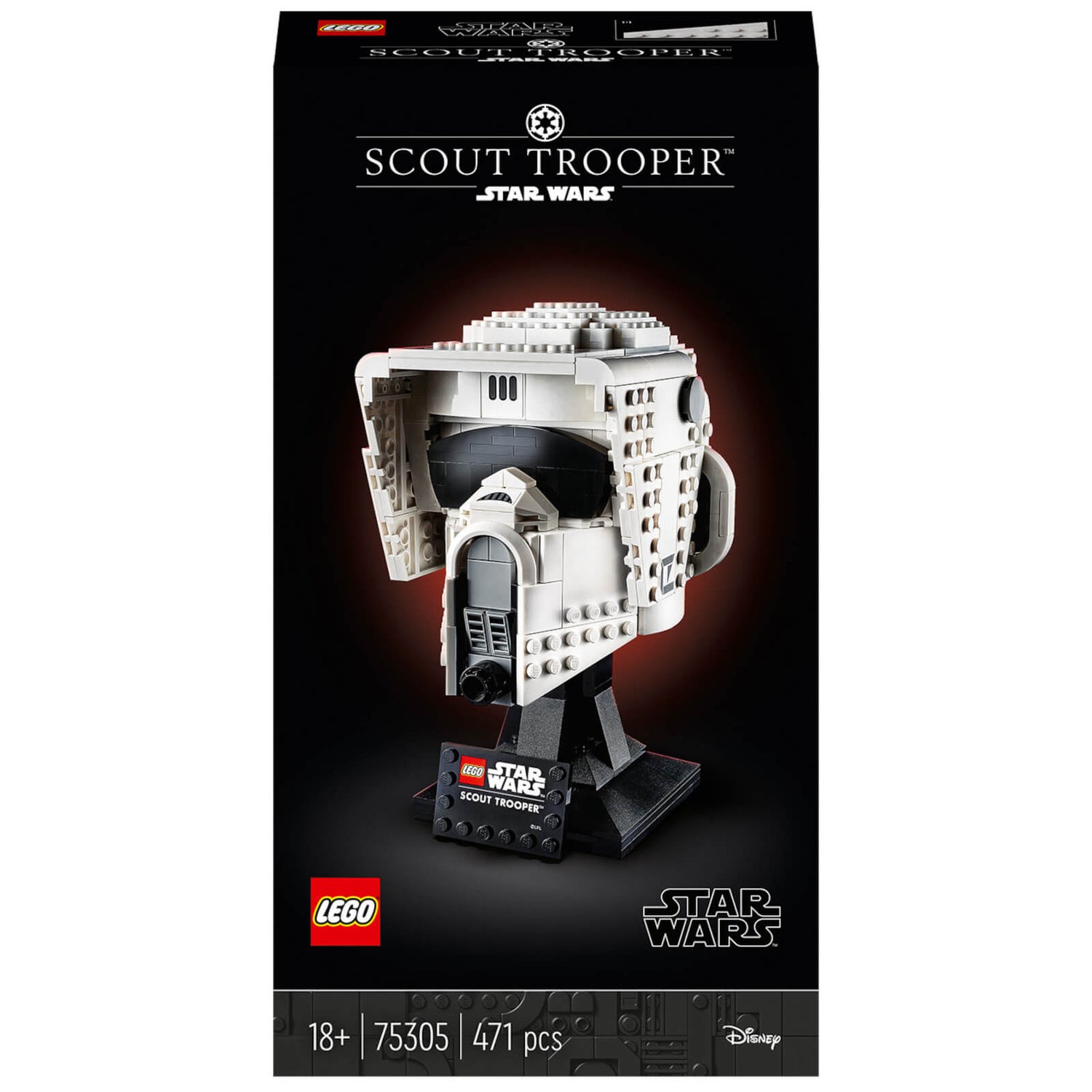 LEGO Star Wars: Scout Trooper Helmet Set for Adults (75305)