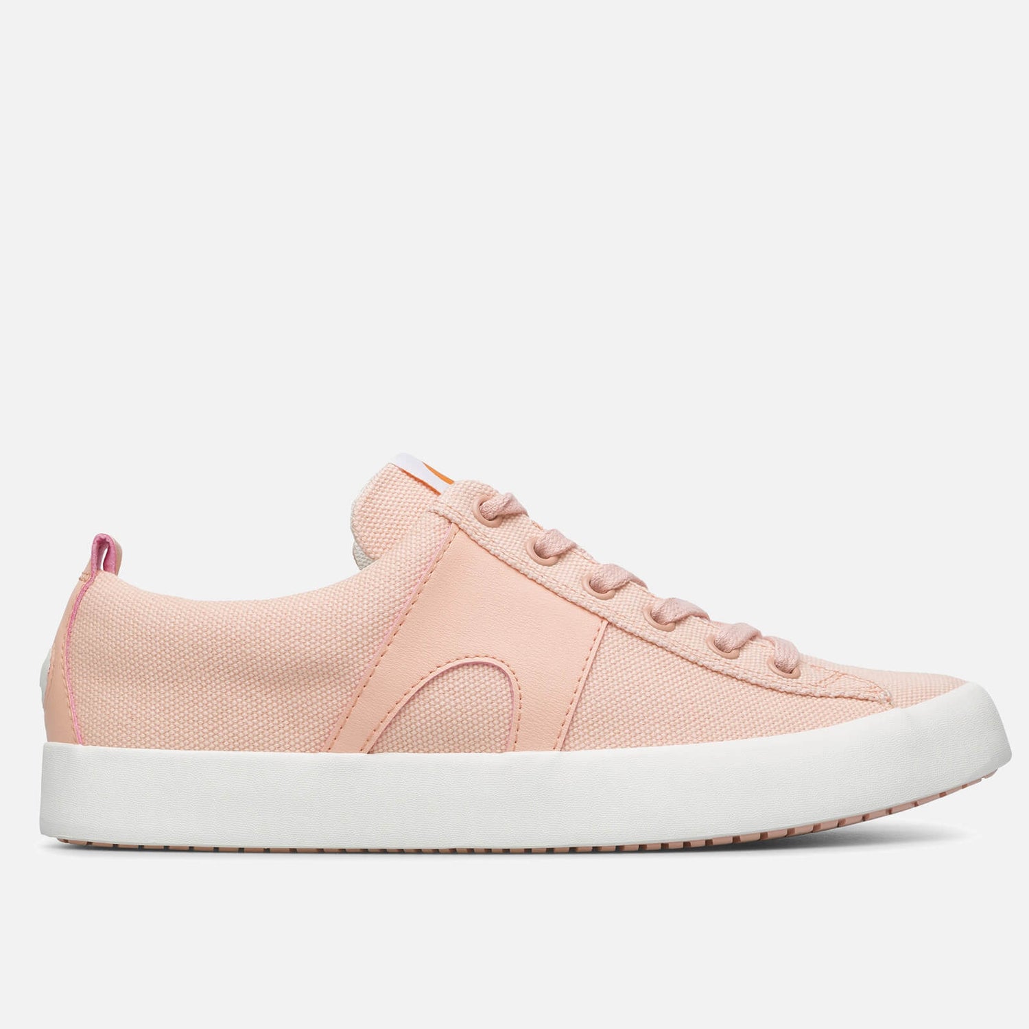 Camper Women's Canvas Low Top Trainers - Light Pastel Pink