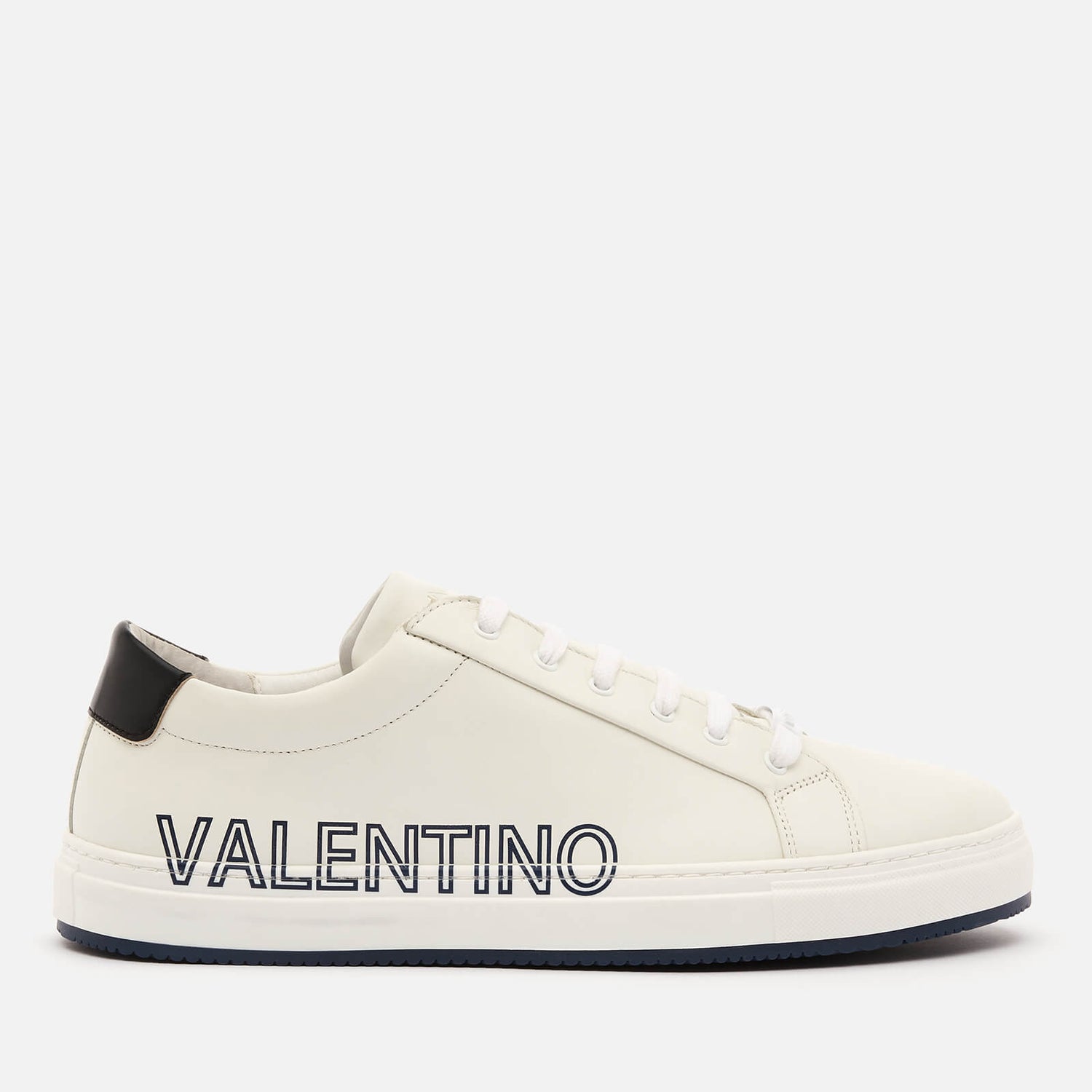 Valentino Men's Leather Low Top Trainers - White/Blue