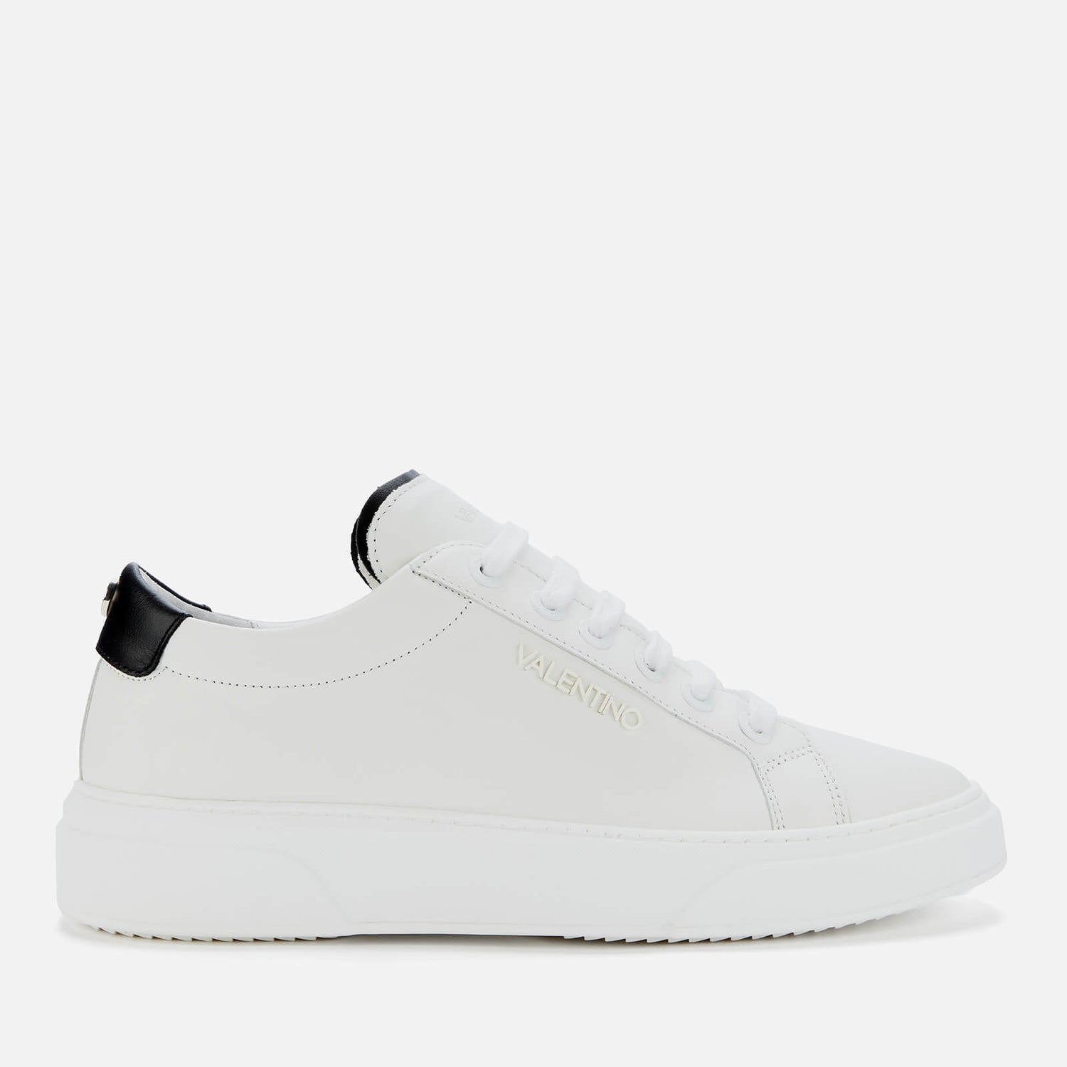 Valentino Men's Leather Chunky Trainers - White/Black