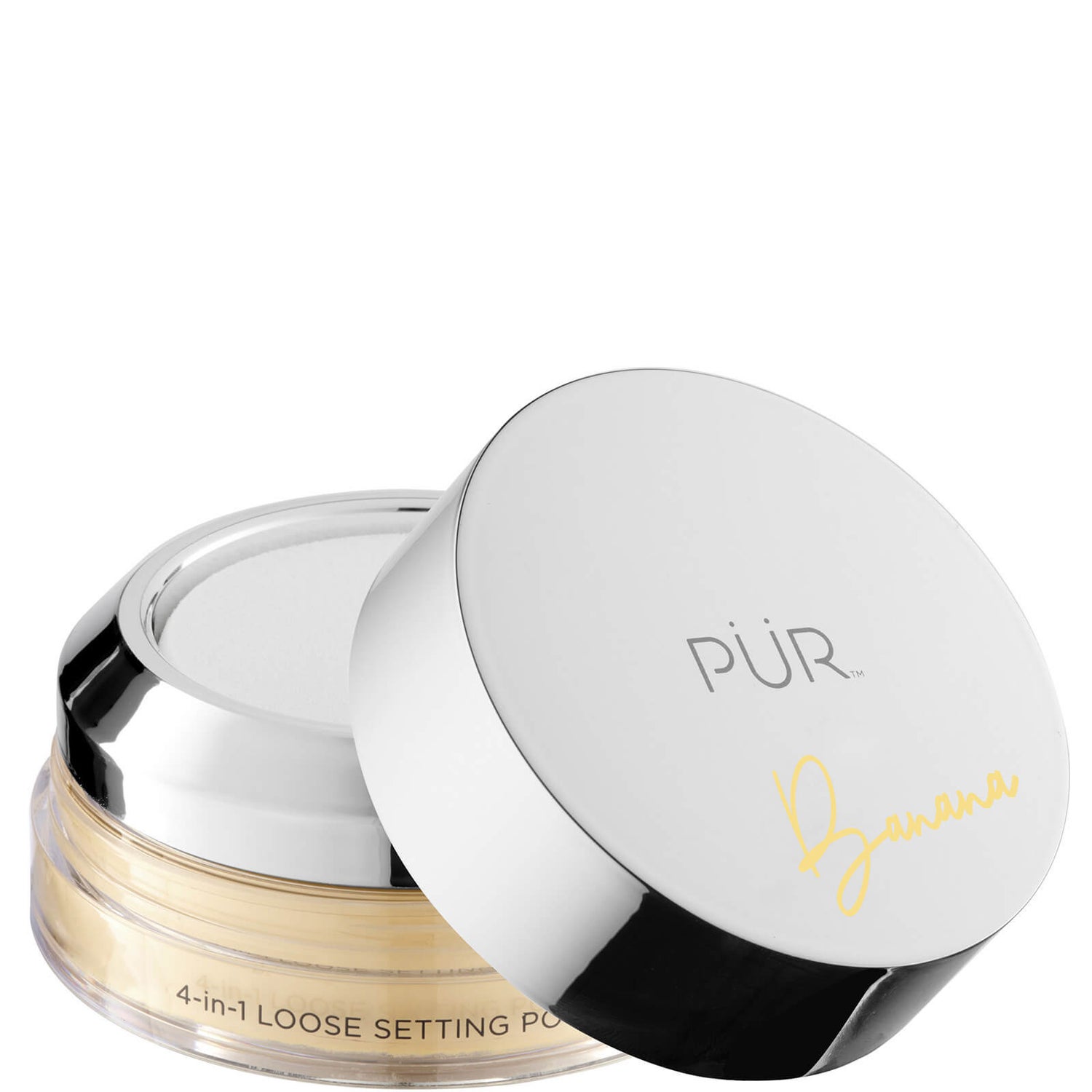 Пудра для лица PÜR 4 в 1 Loose Setting Powder, оттенок Banana, 9 г