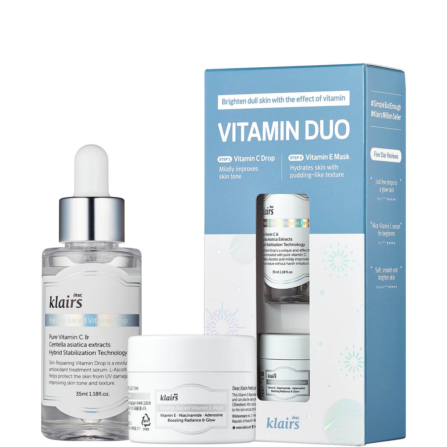 Dear, Klairs Vitamin Duo Trial Kit