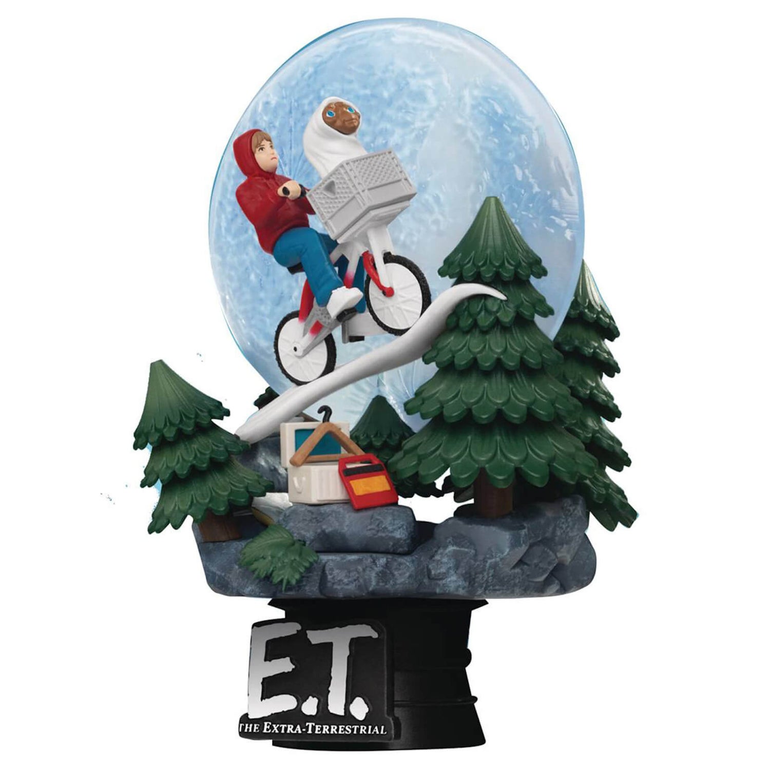 Beast Kingdom E.T. Diorama de la scène D E.T., l'extra-terrestre