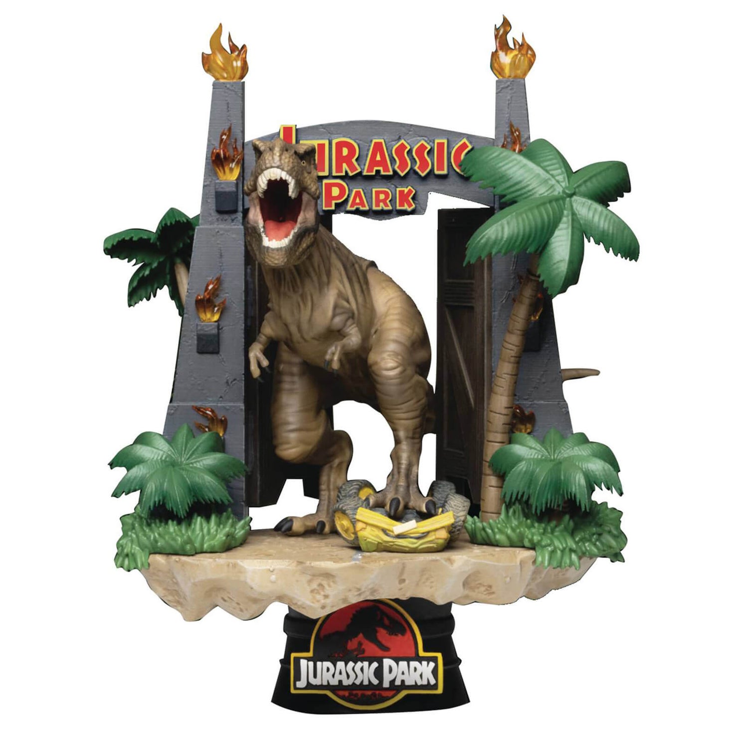 Beast Kingdom Jurassic Park Park Gate D-Staat Diorama