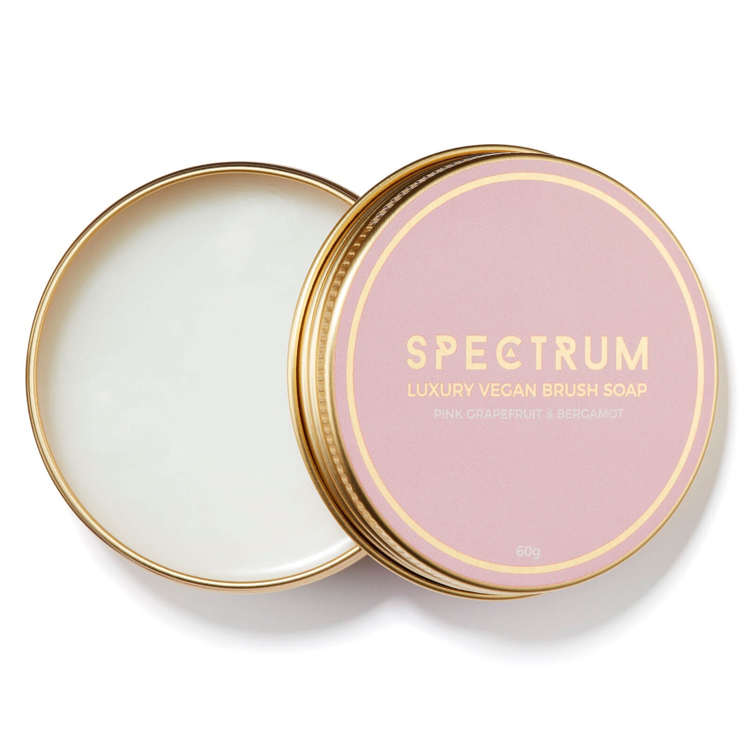 Spectrum Collections Bergamot and Grapefruit Brush Soap 60g