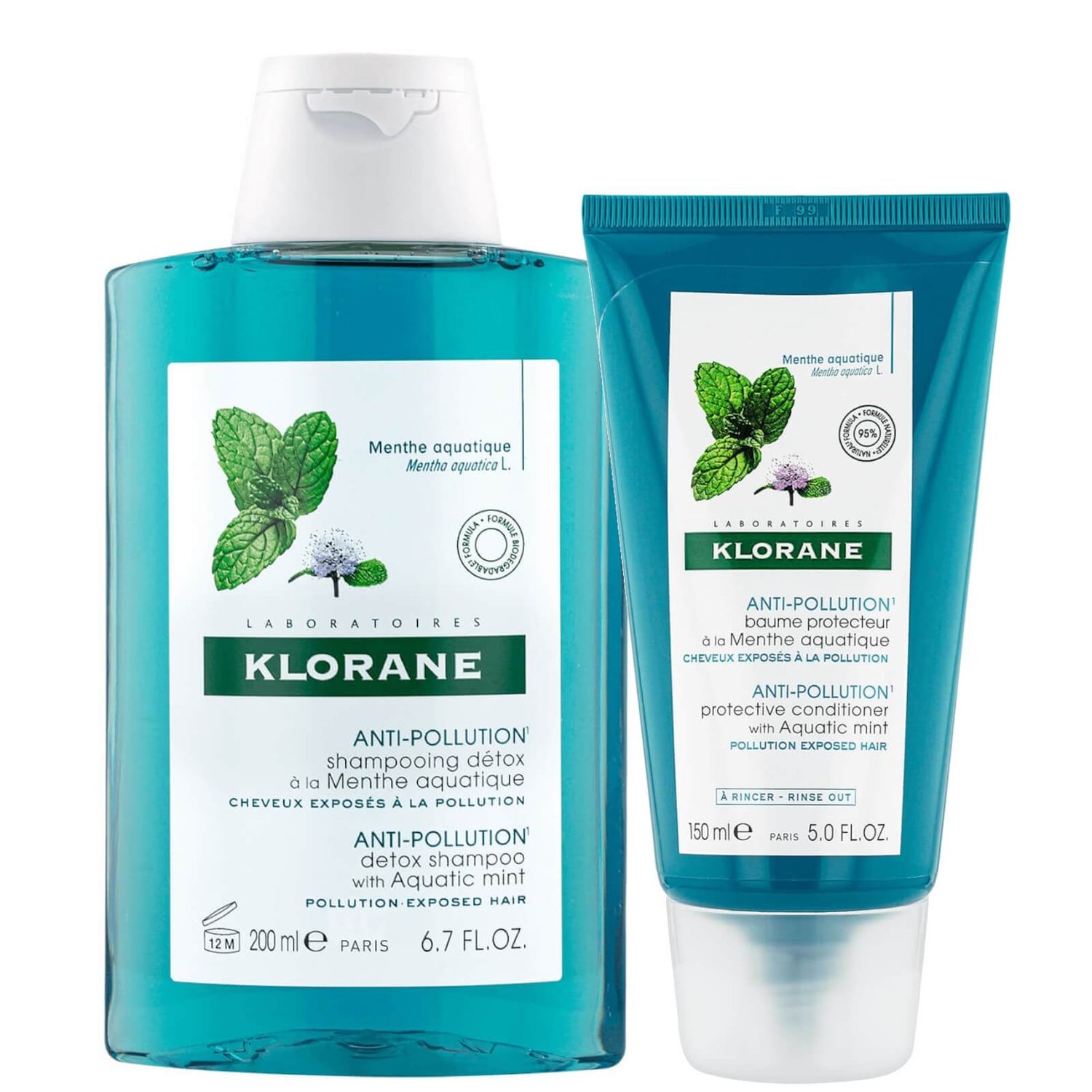 KLORANE Aquatic Mint Duo