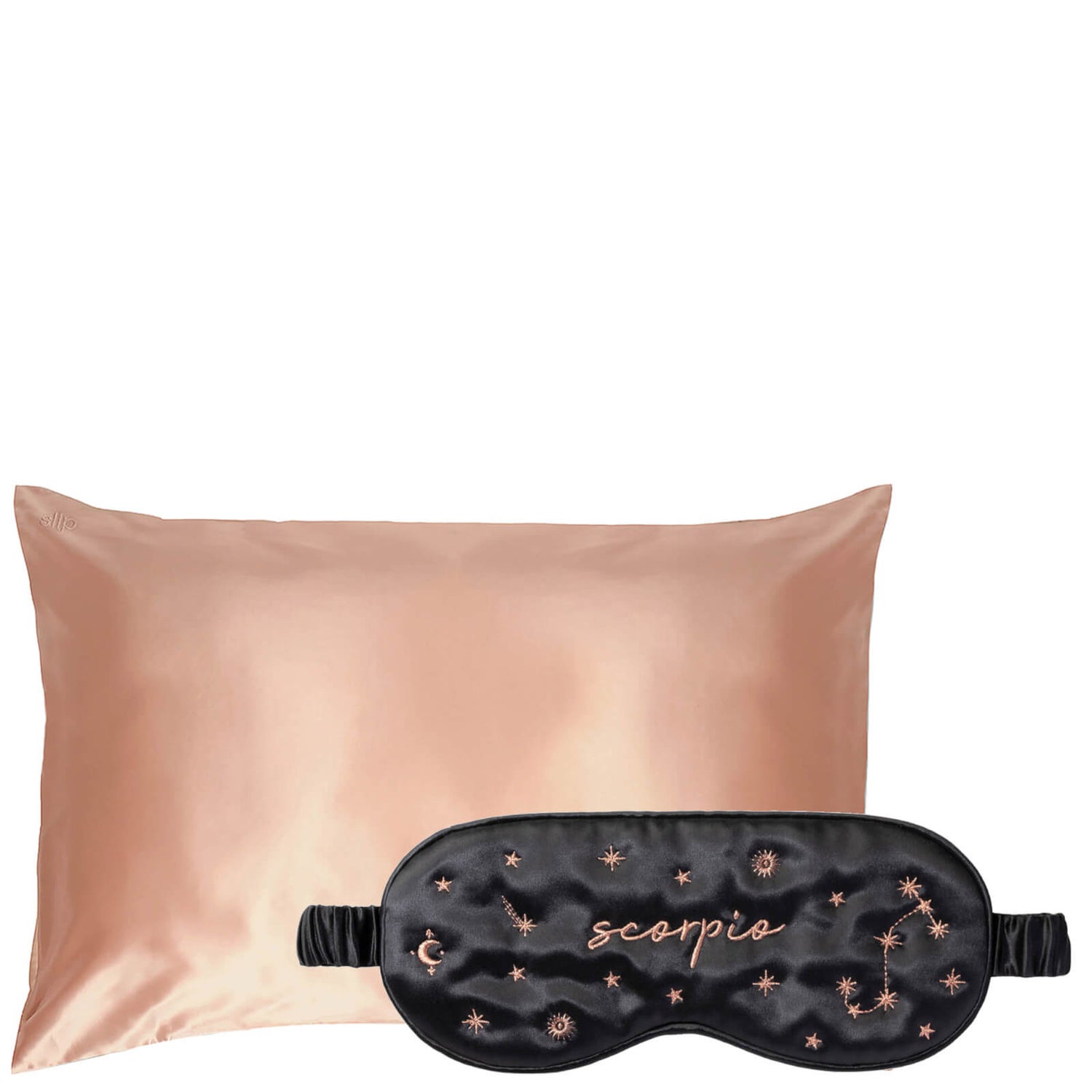Slip Exclusive Zodiac Sleep Mask and Rose Gold Pillowcase (Various Options)