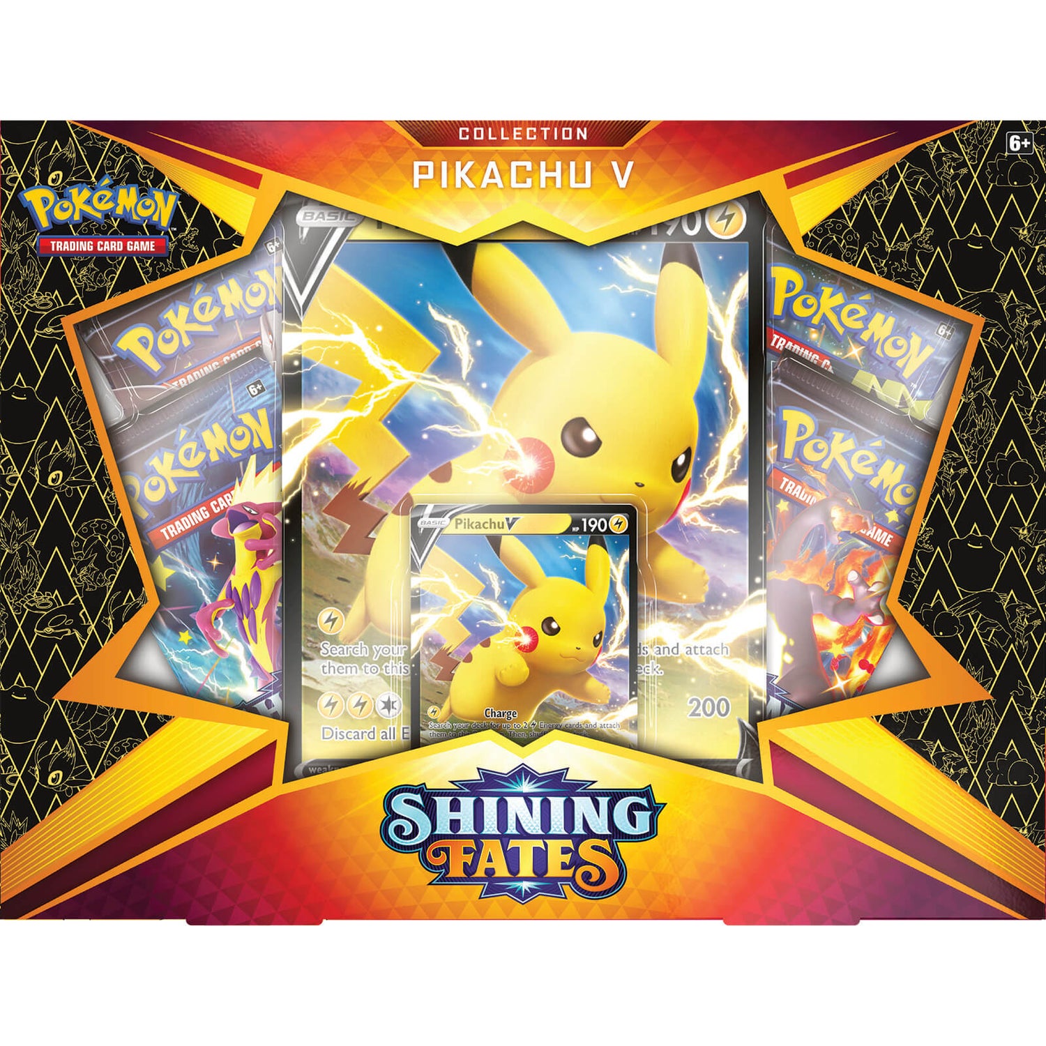 Pokemon TCG : Shining Fates Pikachu V Box