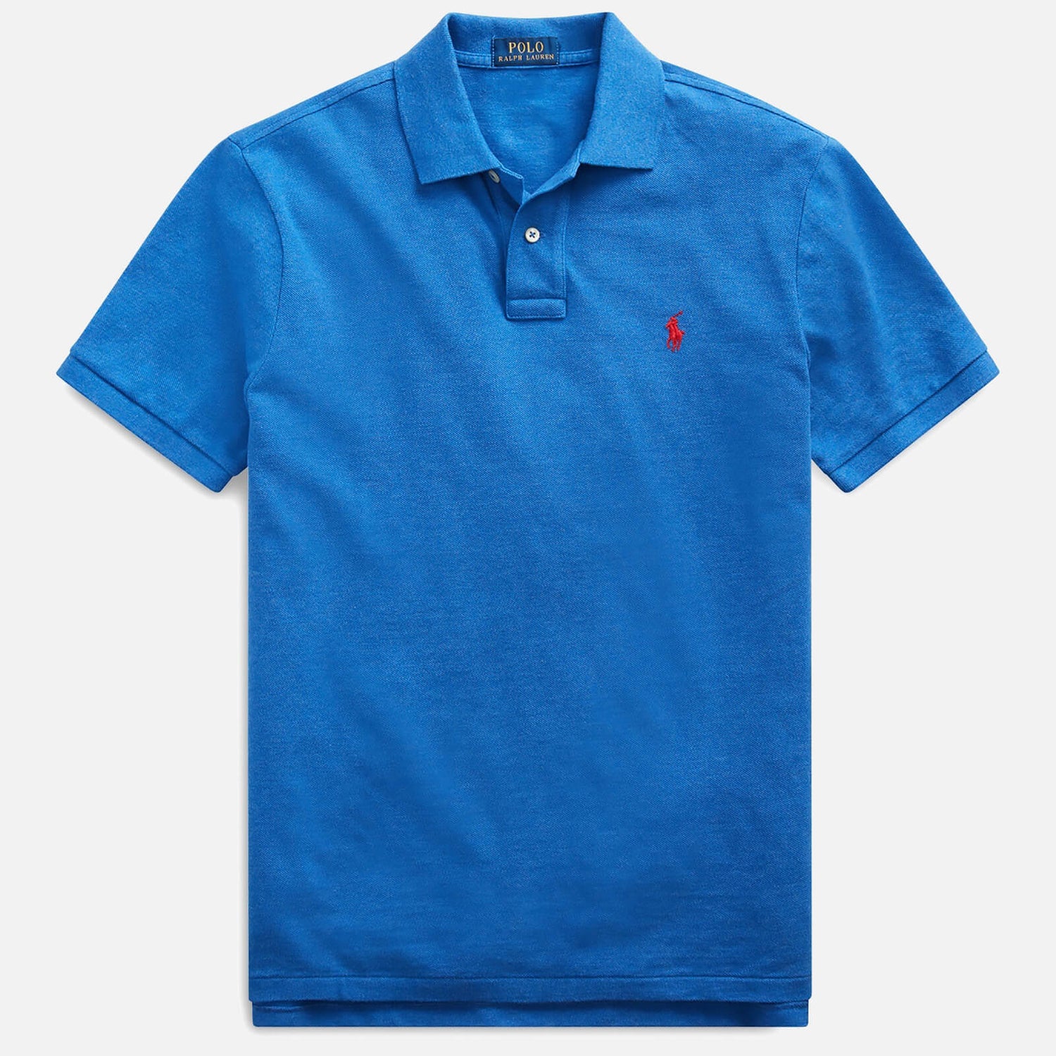 Polo Ralph Lauren Men's Custom Slim Fit Mesh Polo Shirt - Dockside Blue Heather - S