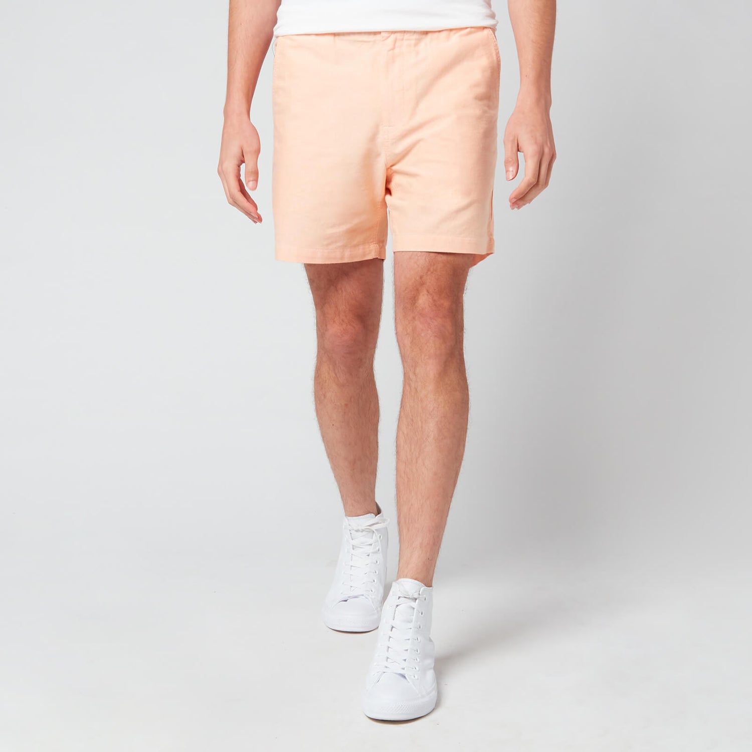 Polo Ralph Lauren Men's 15.2cm Polo Prepster Oxford Shorts - Spring Orange - L
