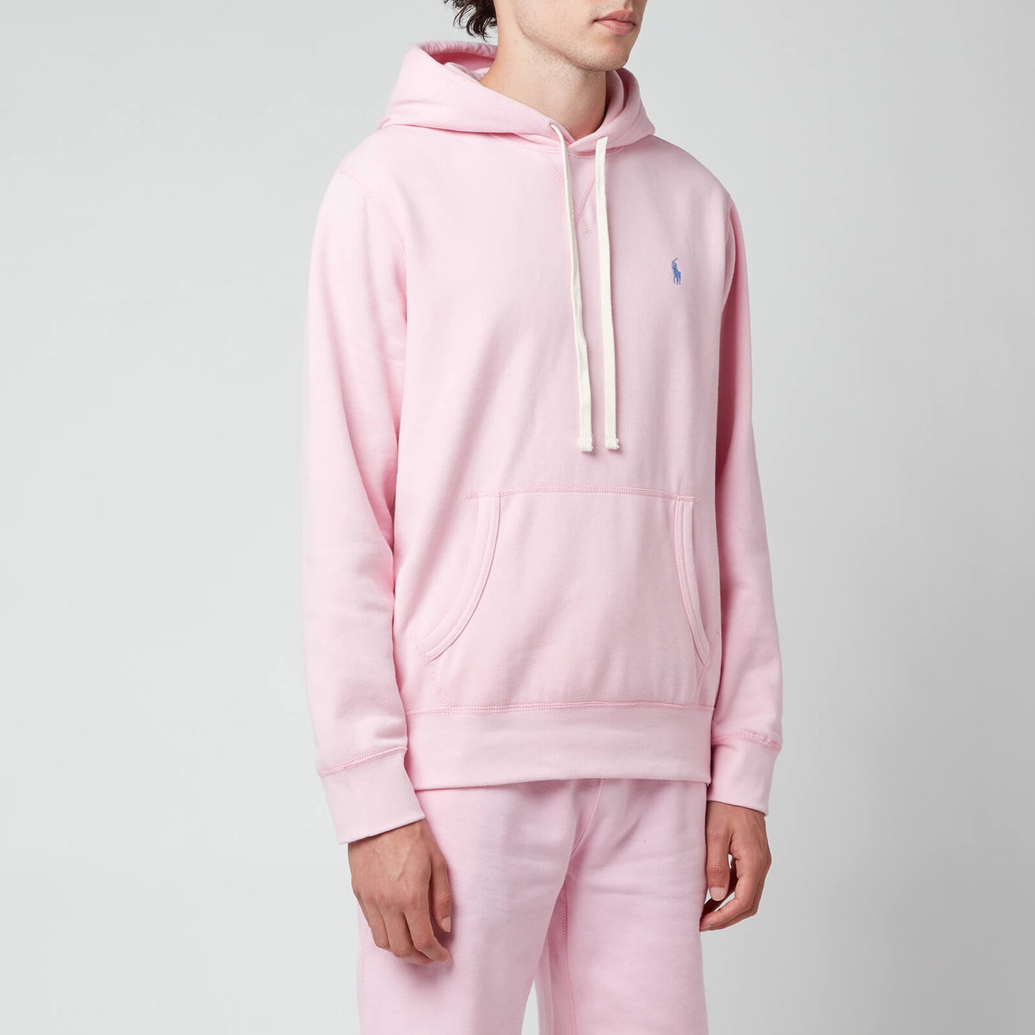 Polo Ralph Lauren Men's Fleece Hoodie - Carmel Pink - S