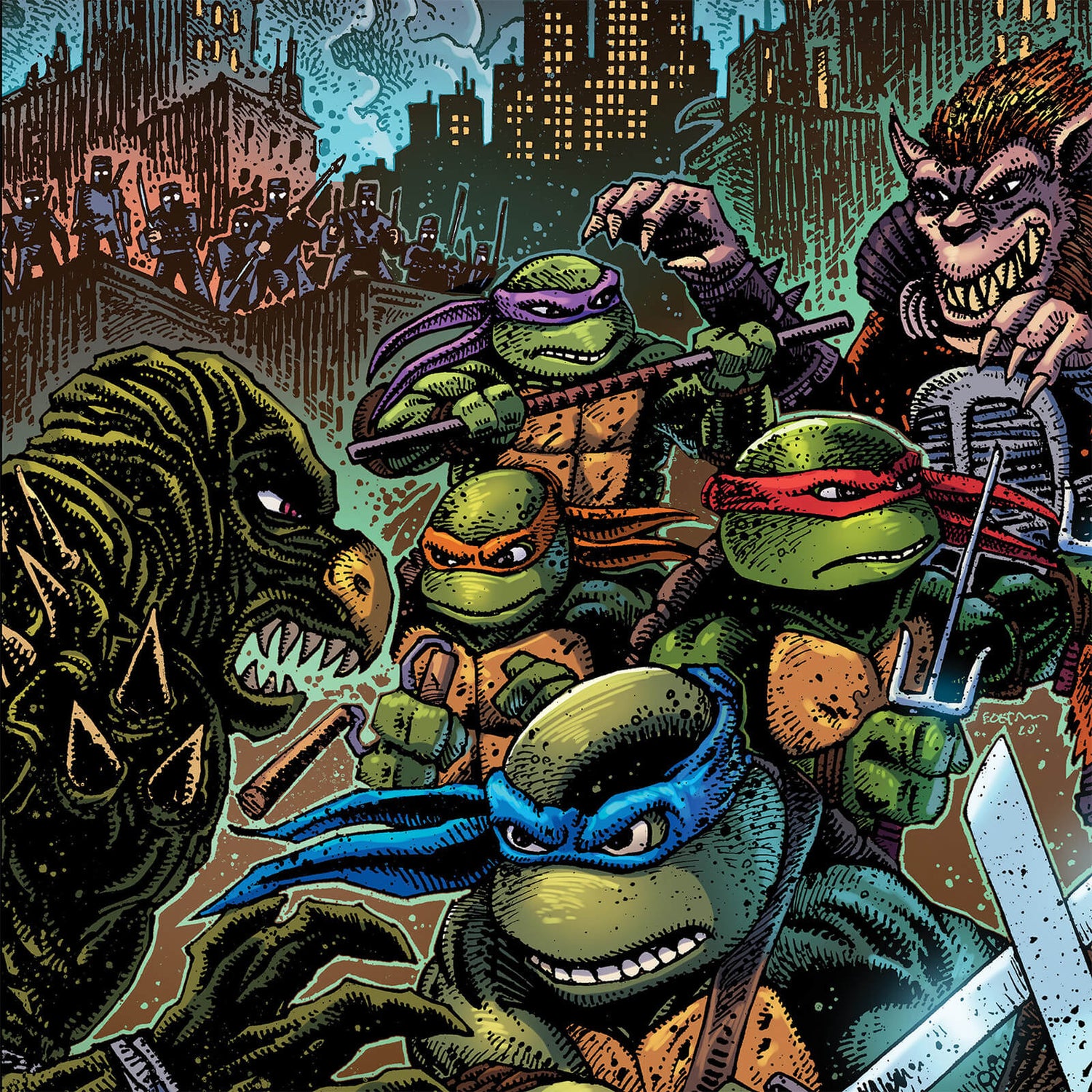 Waxwork - Teenage Mutant Ninja Turtles II: Secret of the Ooze LP (Groen)