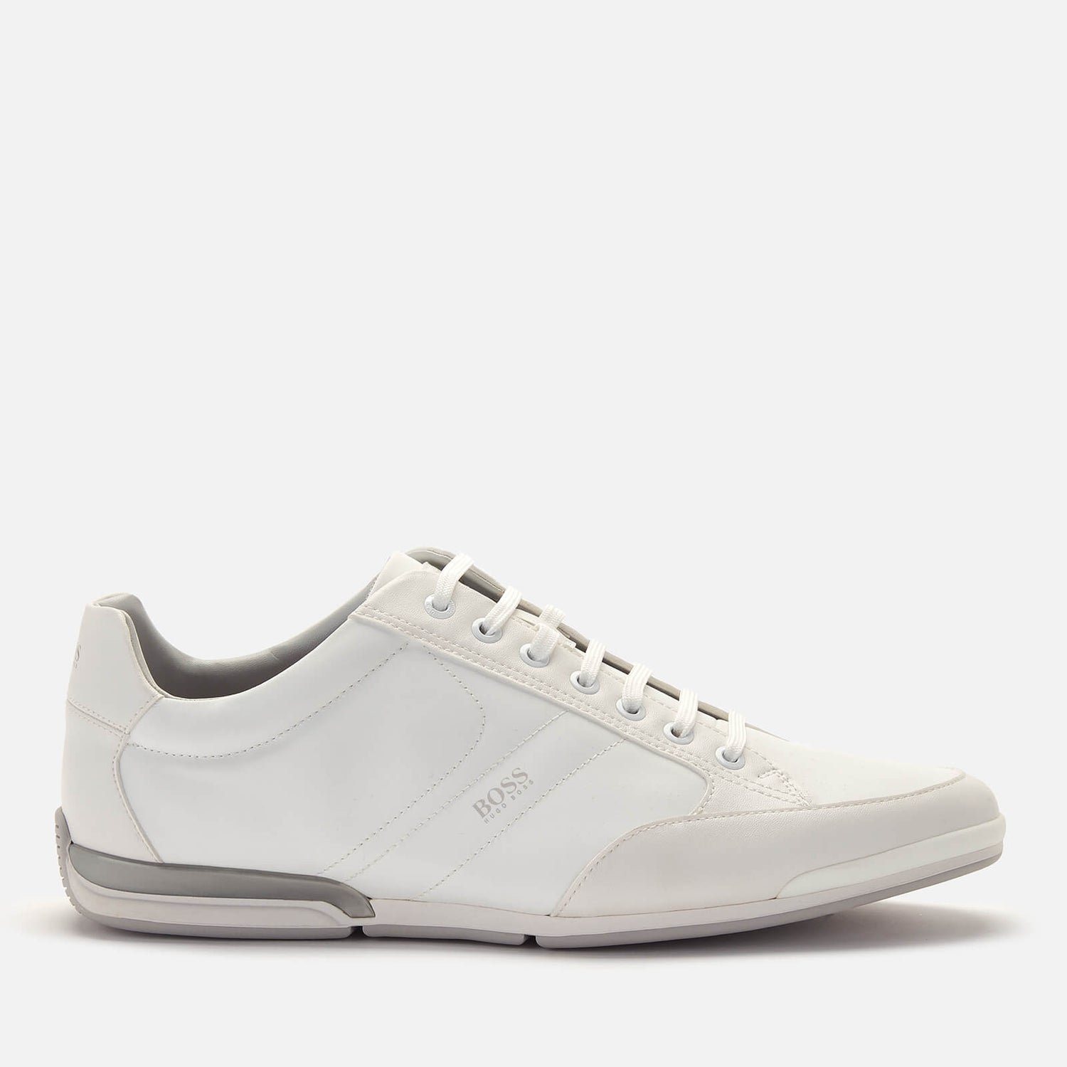 BOSS Men's Saturn Low Profile Trainers - White