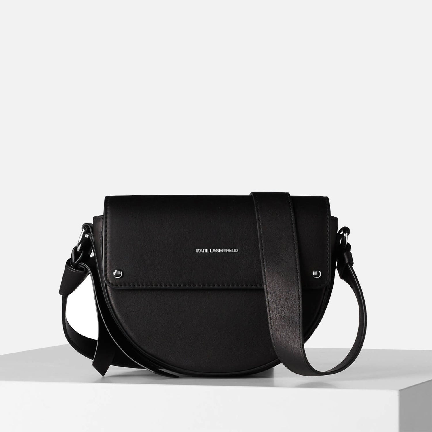 KARL LAGERFELD Women's K/Ikon Cross Body Bag - Black