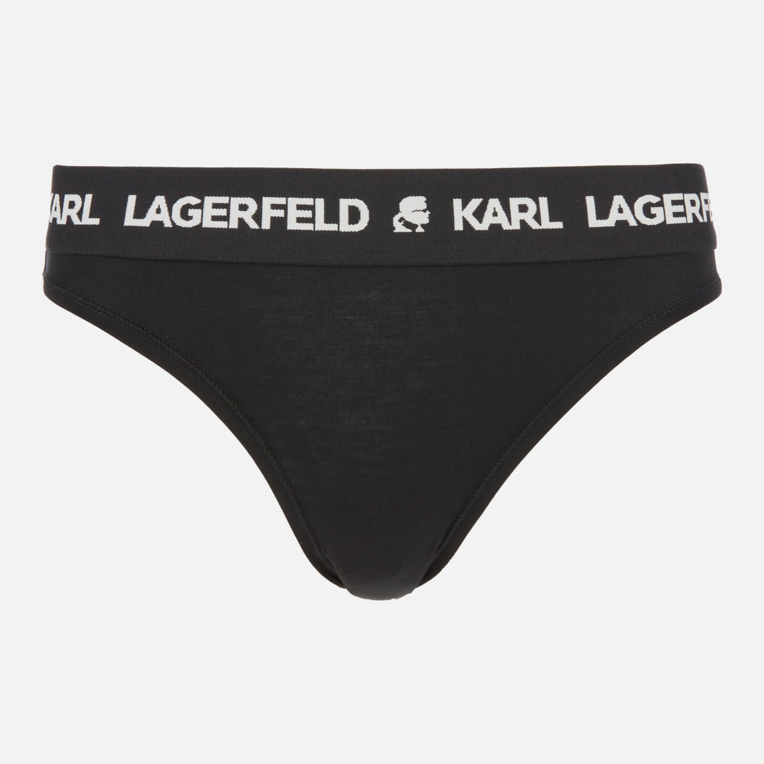 KARL LAGERFELD Women's Logo Brief - Black