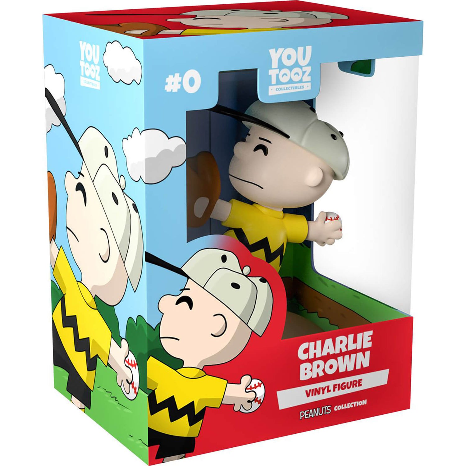 Youtooz Figurine de collection en Vinyle Charlie Brown 13 cm - Charlie