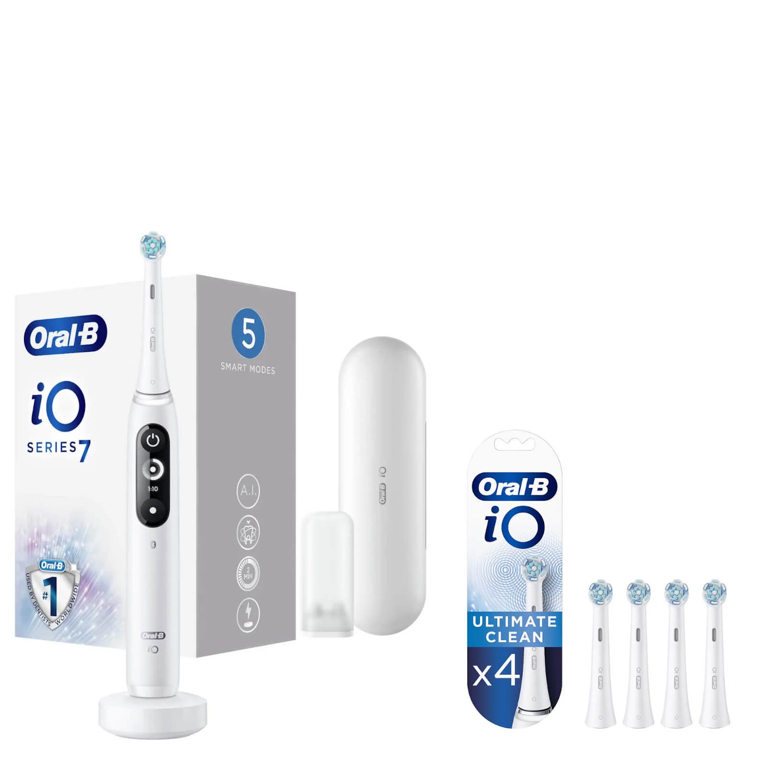 Oral-B iO7s Elektrische Tandenborstel Wit