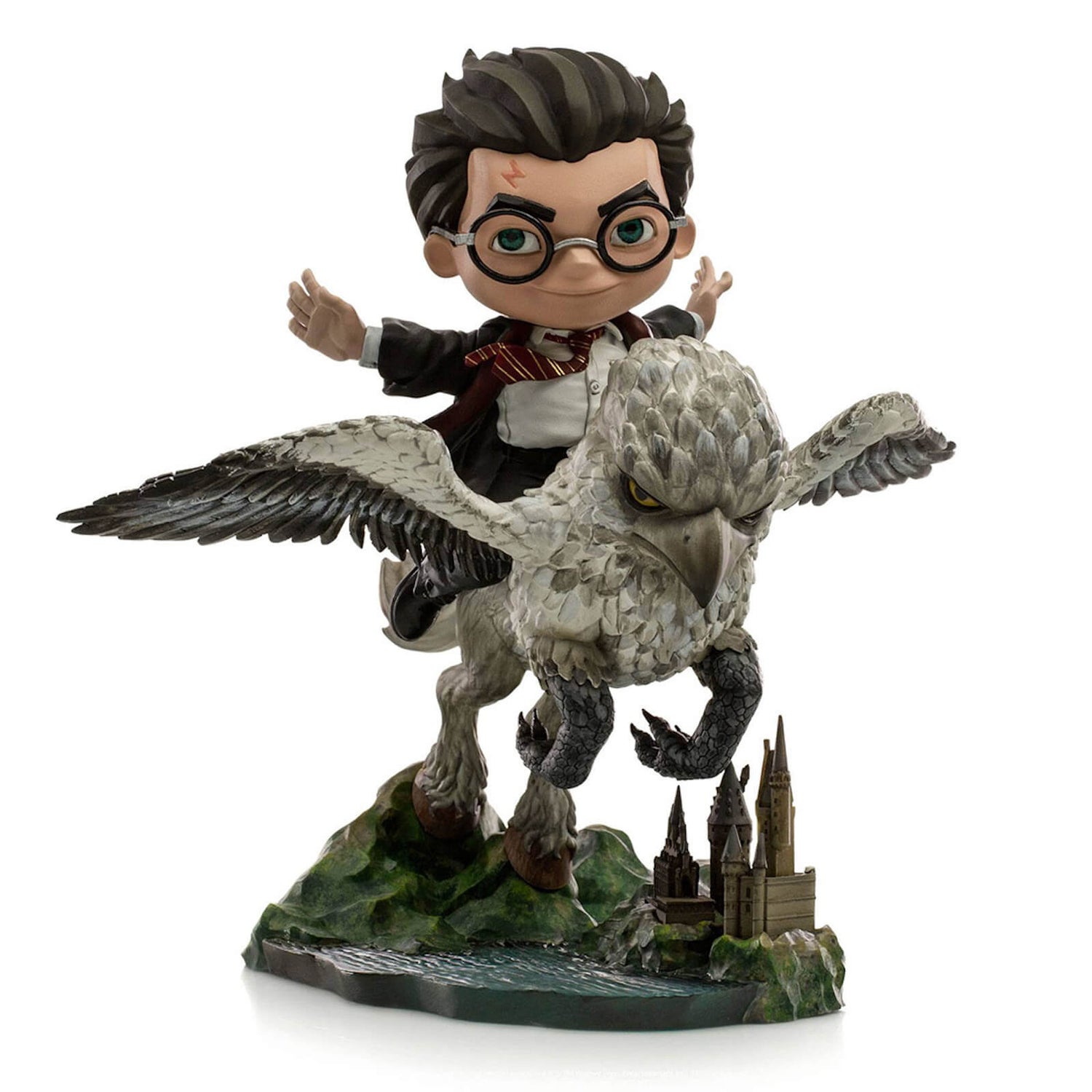 Iron Studios Harry Potter Mini Co. Illusion PVC Figure Harry Potter & Buckbeak 16 cm