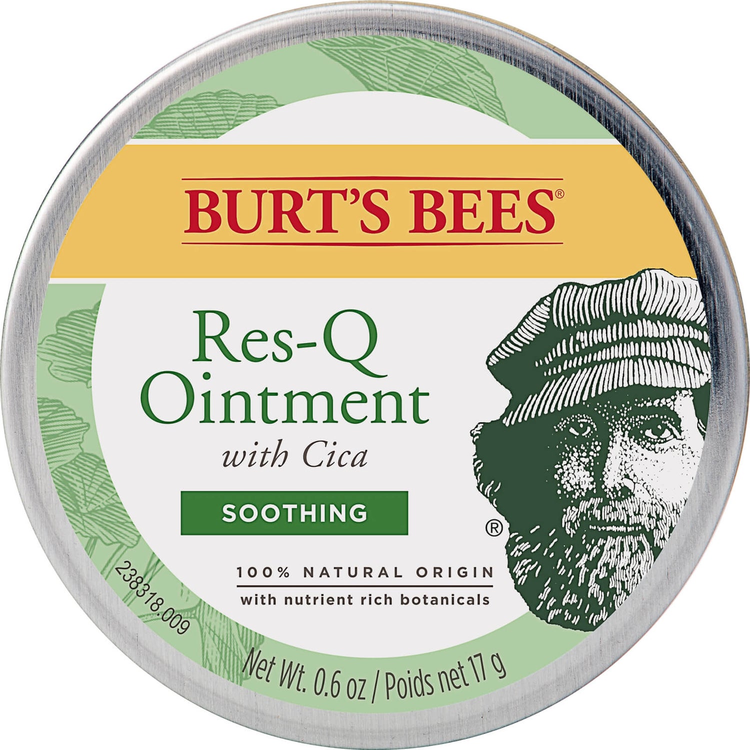 100% Natural Origin Multipurpose Res-Q Ointment with Cica, 15g