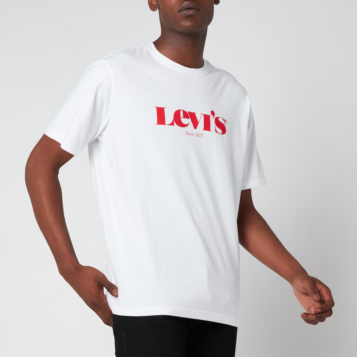 Levi's Men's Relaxed Fit T-Shirt - White