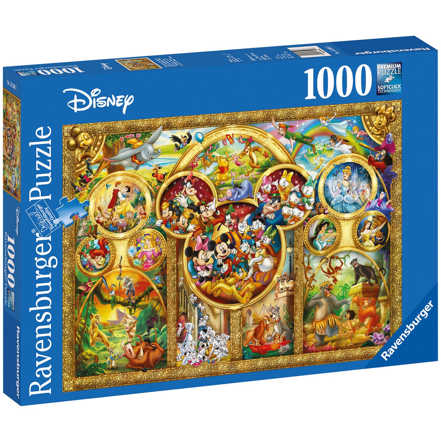 The Best Disney Themes Jigsaw Puzzle (1000 Pieces)