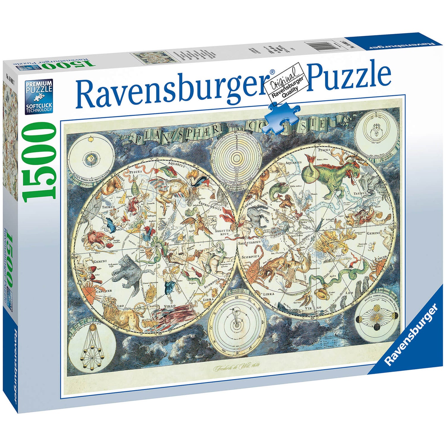Weltkarte Puzzle (1500 Teile)