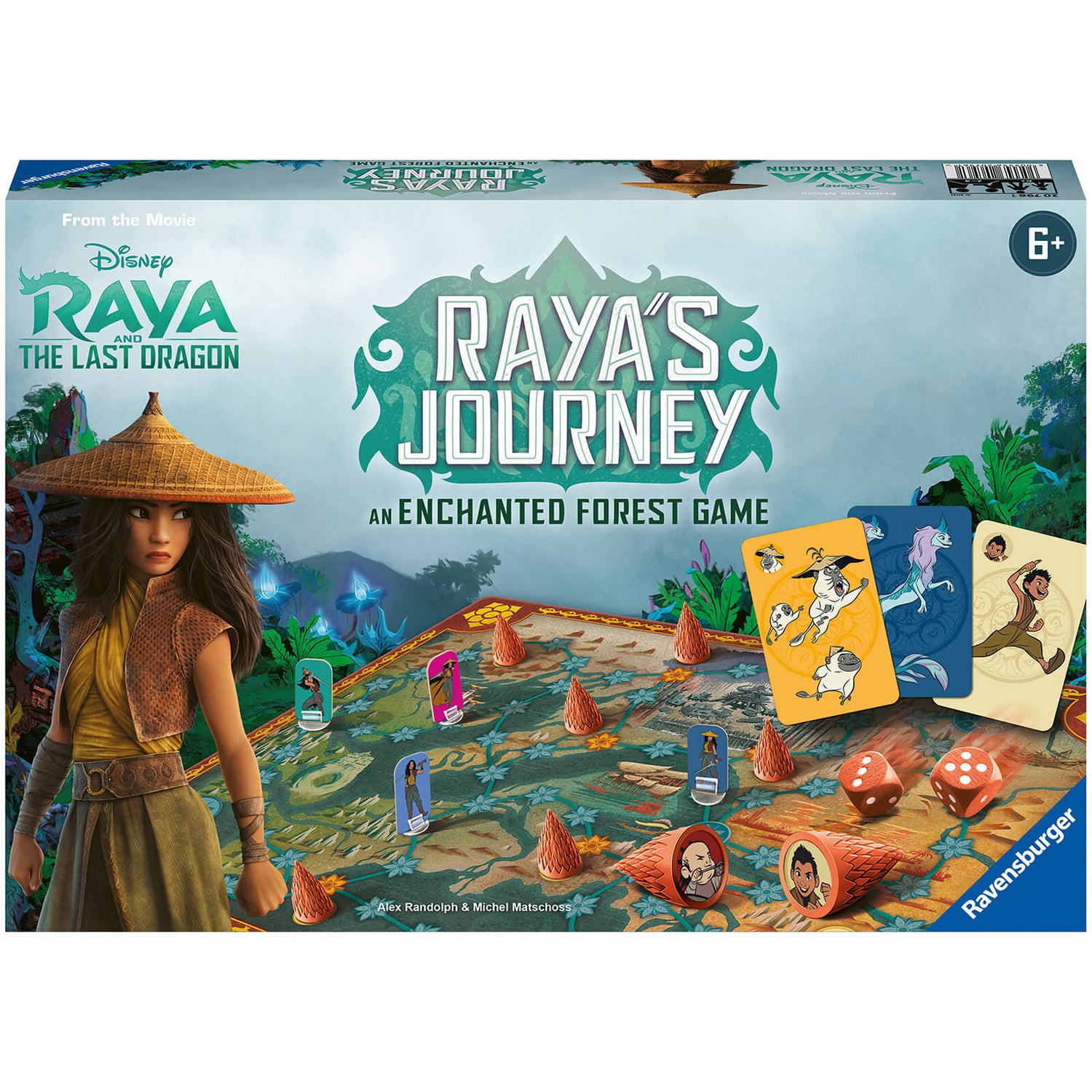 Raya & der letzte Drache Verzauberter Wald Brettspiel