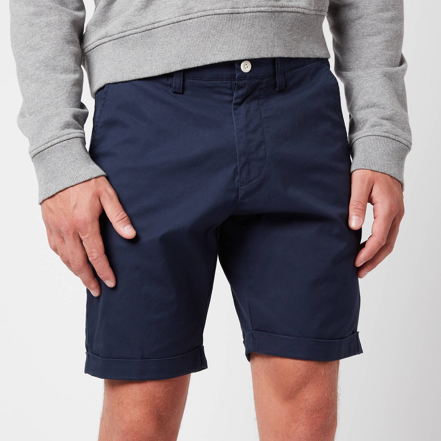 GANT Men's Regular Sunfaded Shorts - Marine