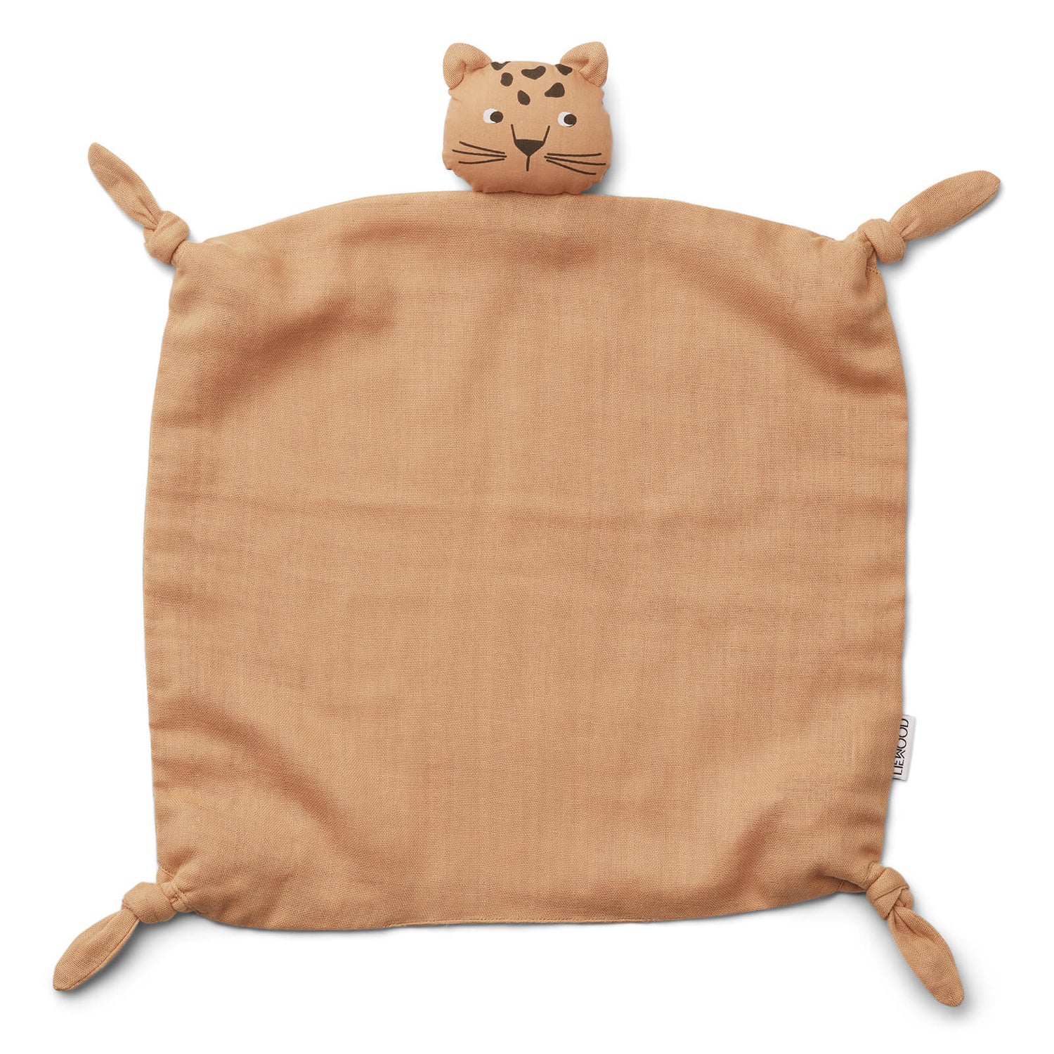 Liewood Agnete Baby Cuddle Cloth - Leopard Apricot