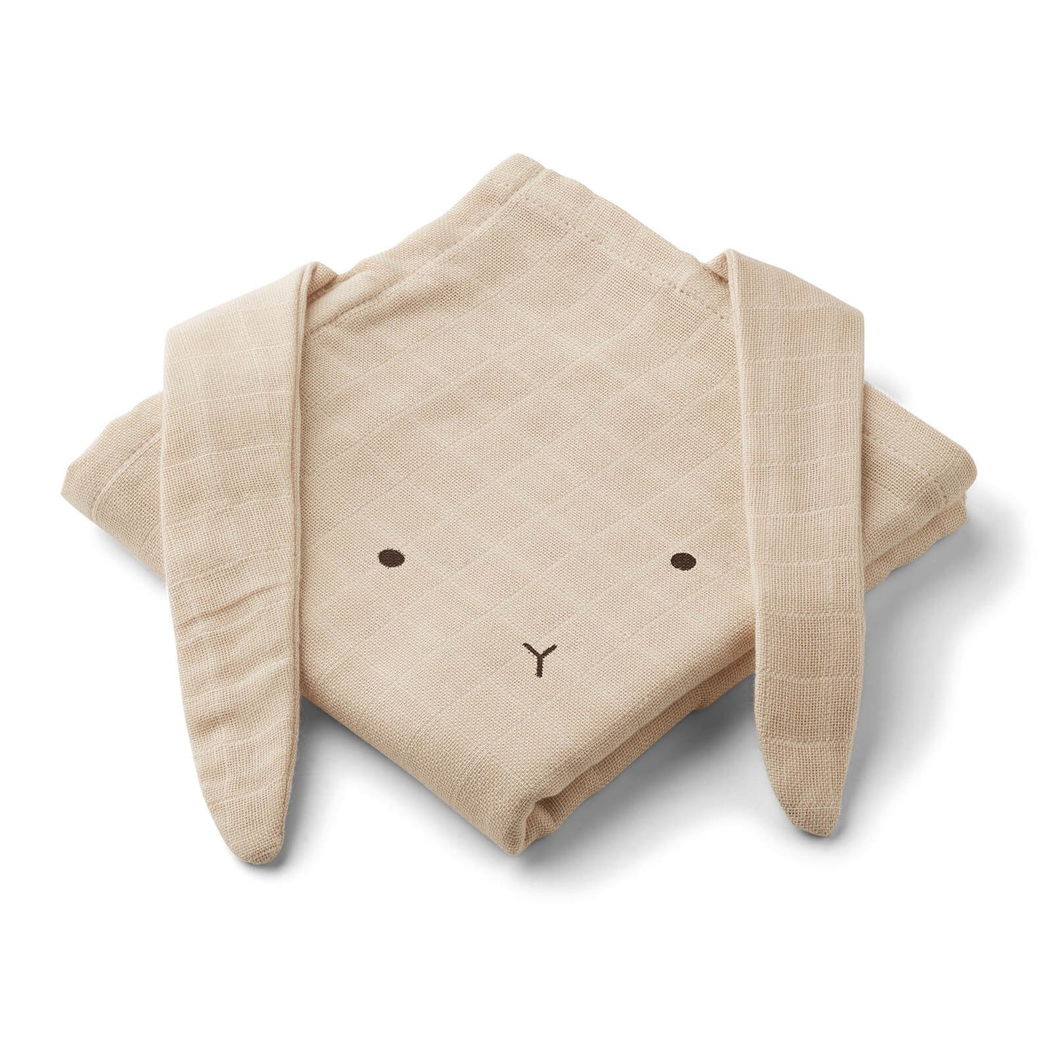 Liewood Baby Hannah Muslin Cloth - Rabbit Sandy (2 Pack)