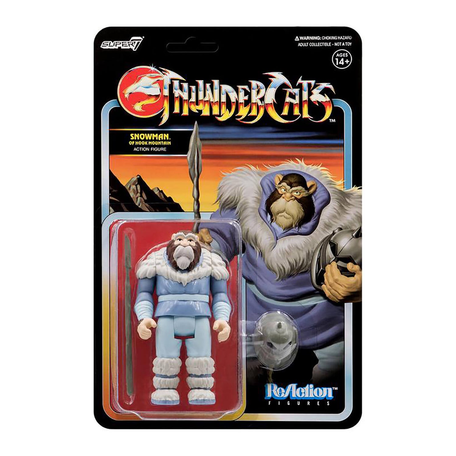 Super7 Thundercats ReAction Figure - Snowman Of Hook Mountain
