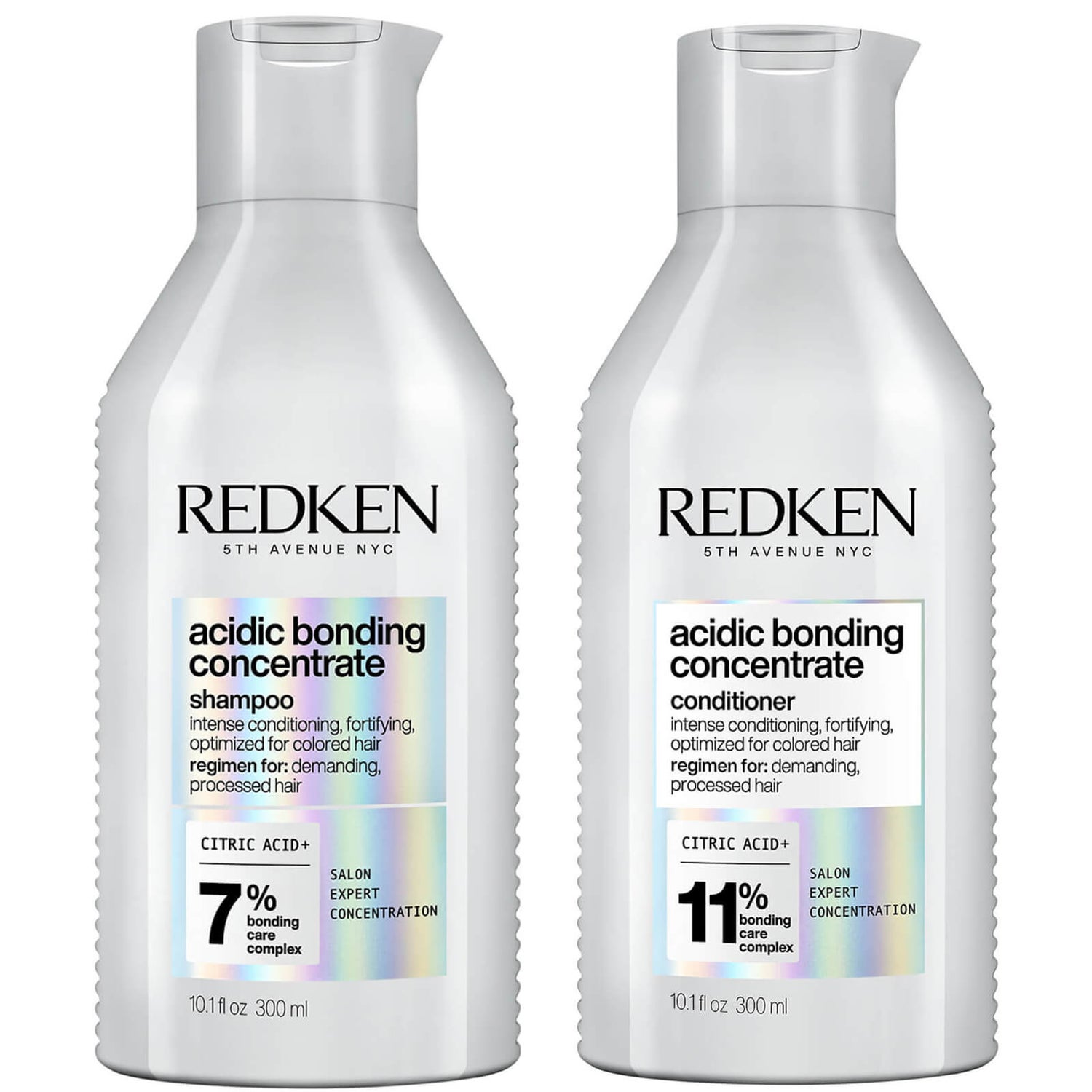 Redken Acidic Bonding Concentrate Shampoo and Conditioner Duo szampon i odżywka (2 x 300 ml)