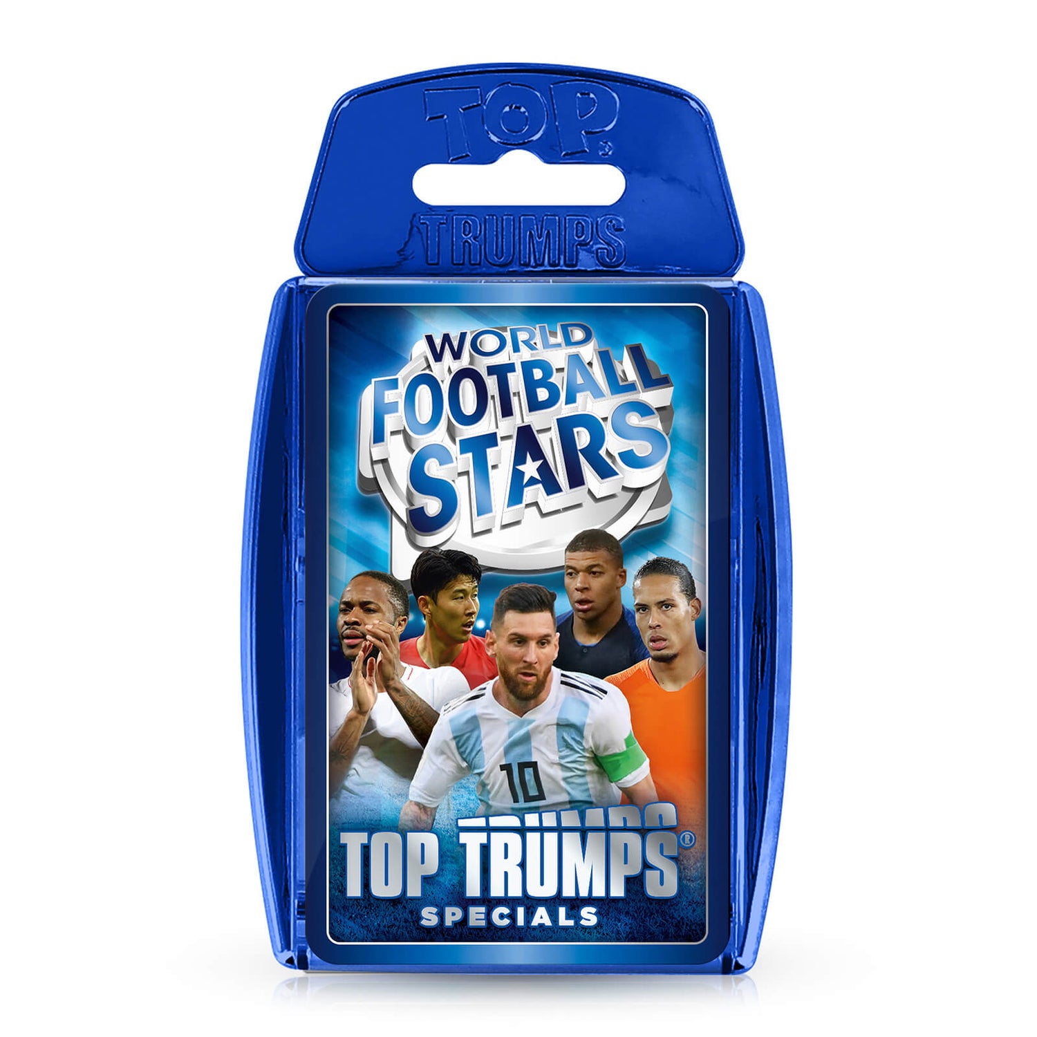 World Football Stars Blue Top Trumps Specials Card Game