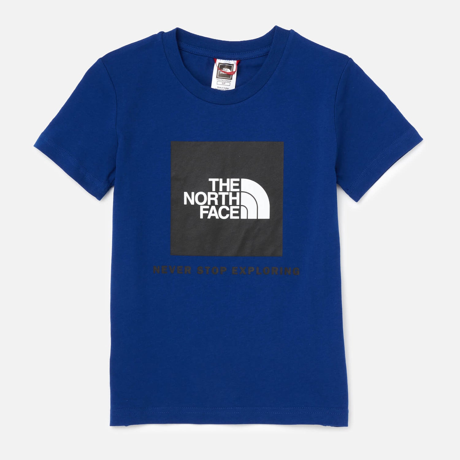 The North Face Boys' Youth Short Sleeve Box T-Shirt - Blue
