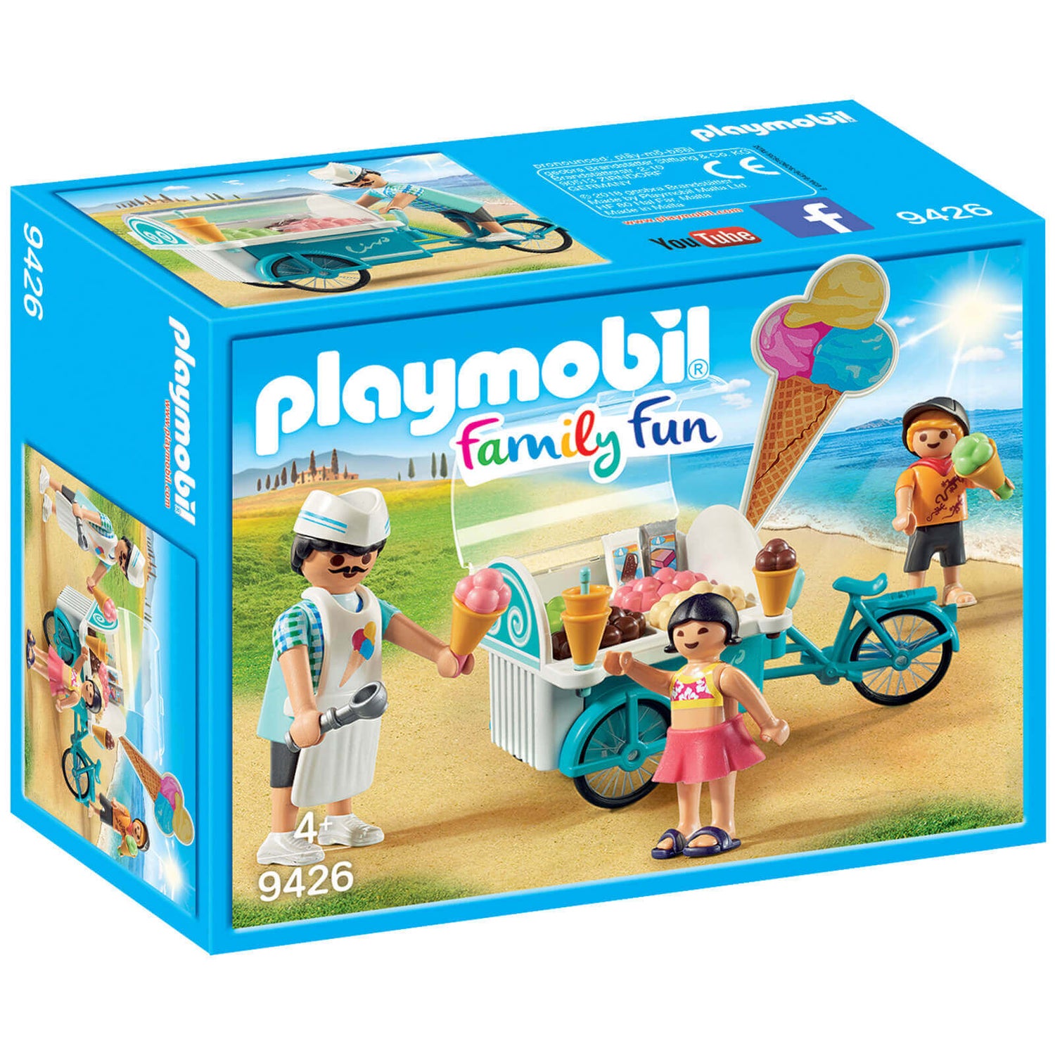 Playmobil Family Fun Marchand de glaces et triporteur (9426)