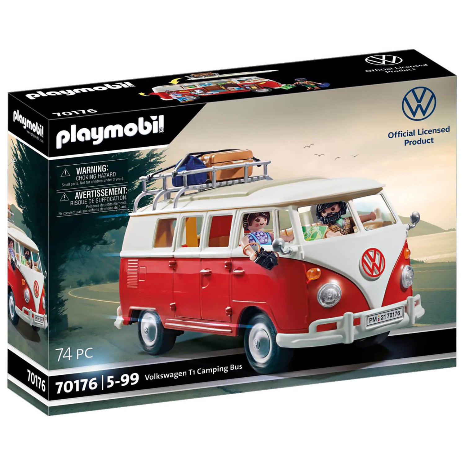 Playmobil 70176 Volkswagen T1 Camping Bus Official Licensed Product Neu & Ovp 