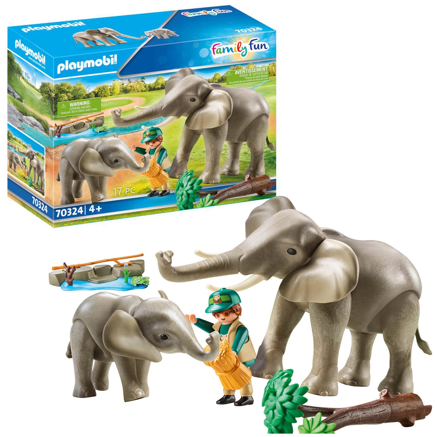 Playmobil Family Fun Elephant Habitat (70324) Toys US