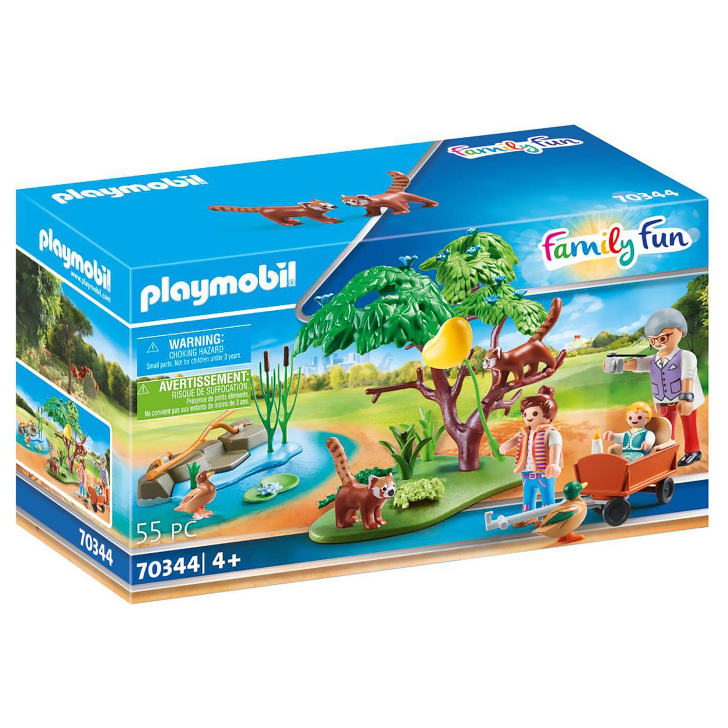 Playmobil Family Fun Red Panda Habitat (70344)
