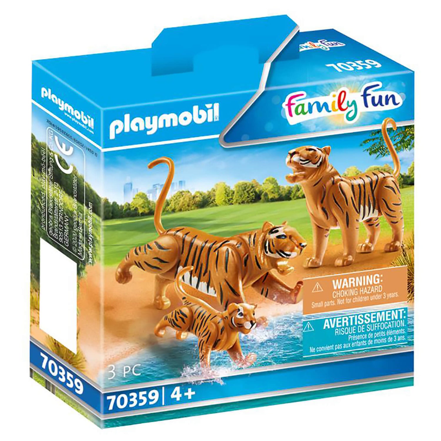 Playmobil Family Fun Couple de tigres avec bébé (70359)