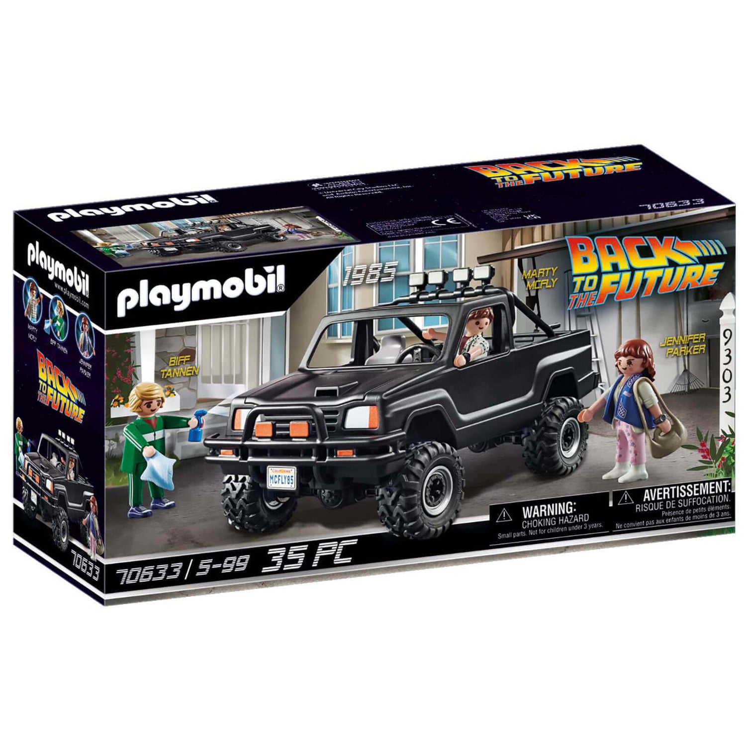 Playmobil Back to the Future - Pick-up de Marty (70633)