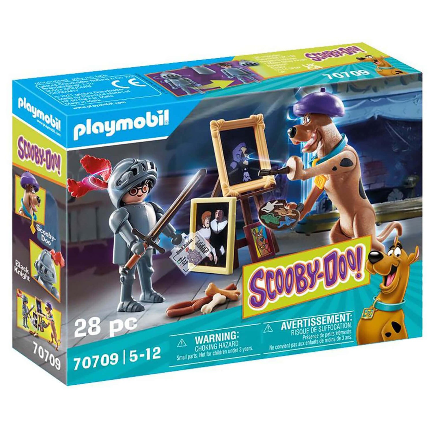 Playmobil SCOOBY-DOO! Adventure with Black Knight (70709)