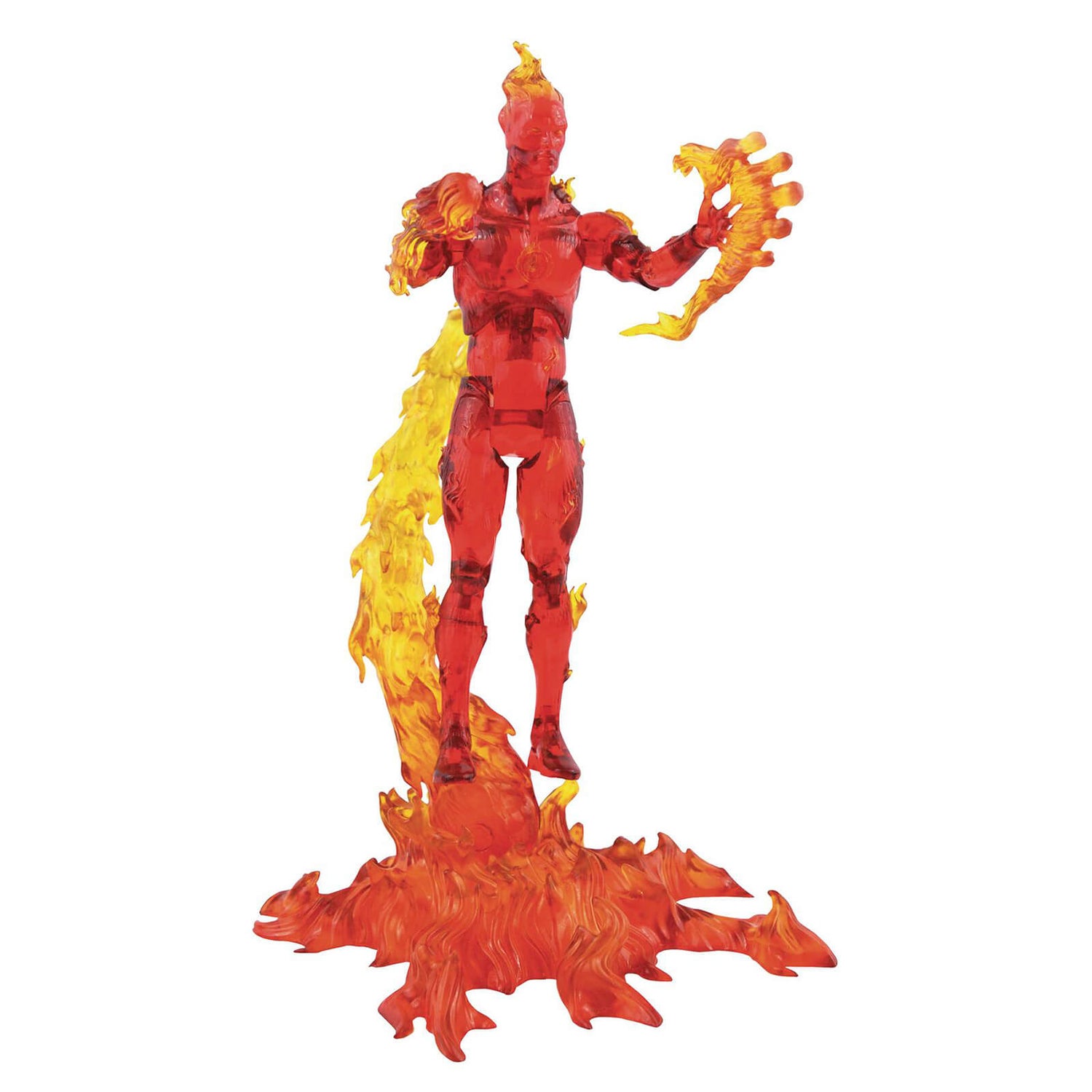 Diamond Select Marvel Select Human Torch Actionfigur