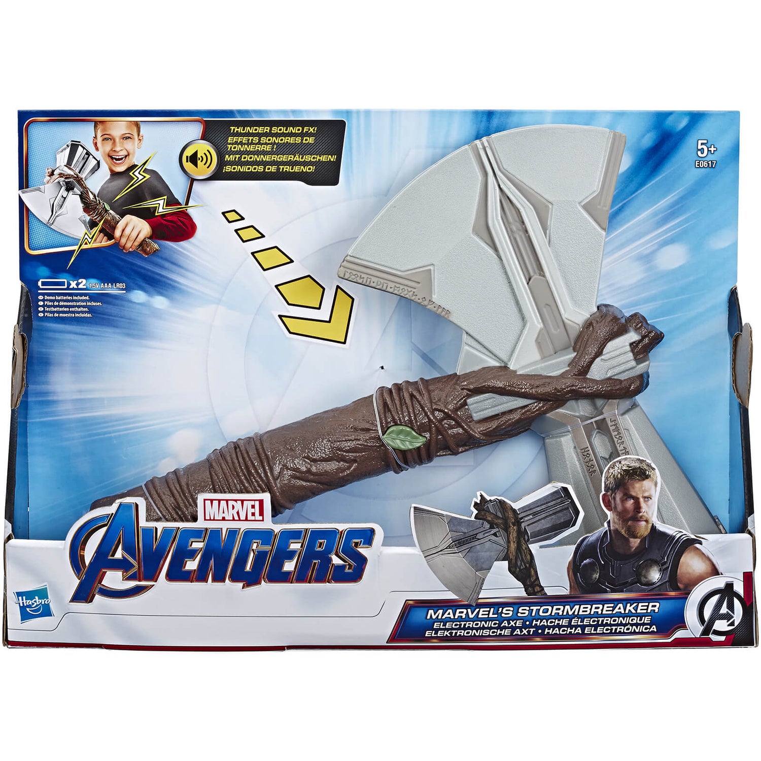 Hasbro Marvel Avengers Infinity War - Thor Elektronische Axt Stormbreaker Spielzeug